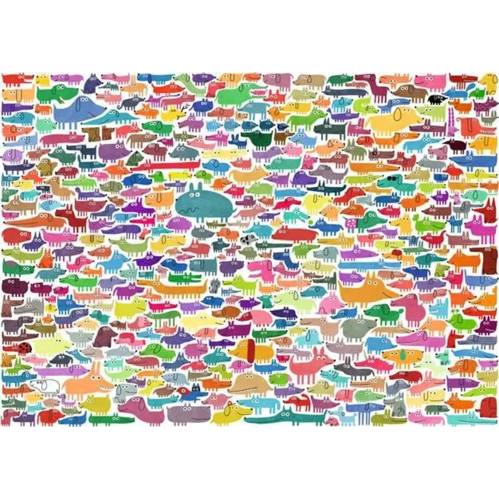 Ravensburger 387 Dogs & One Cat - 300 Piece Large Format
