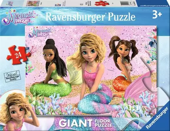 Mermaid Magic - 24 Piece Floor Puzzle
