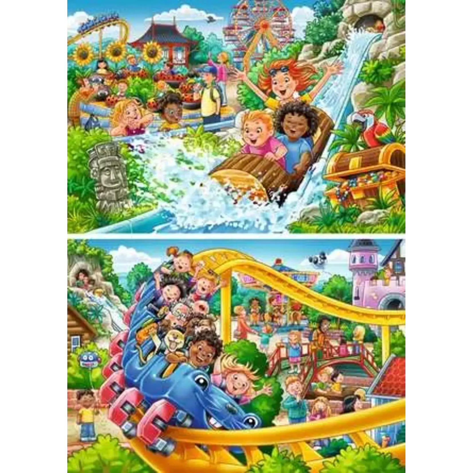 Ravensburger Amusement Park - 2x24 Piece