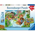Ravensburger Amusement Park - 2x24 Piece