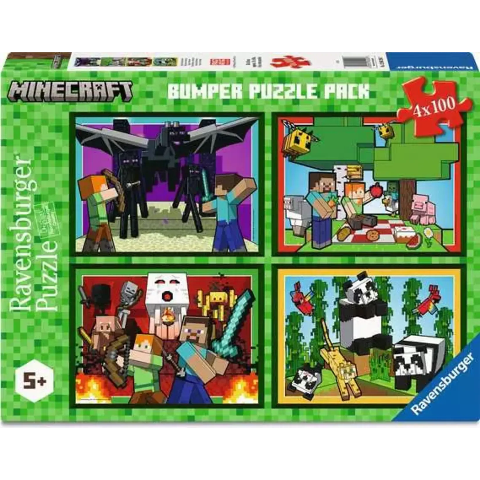 Ravensburger Realms & Adventures - 4x100 Piece XXL