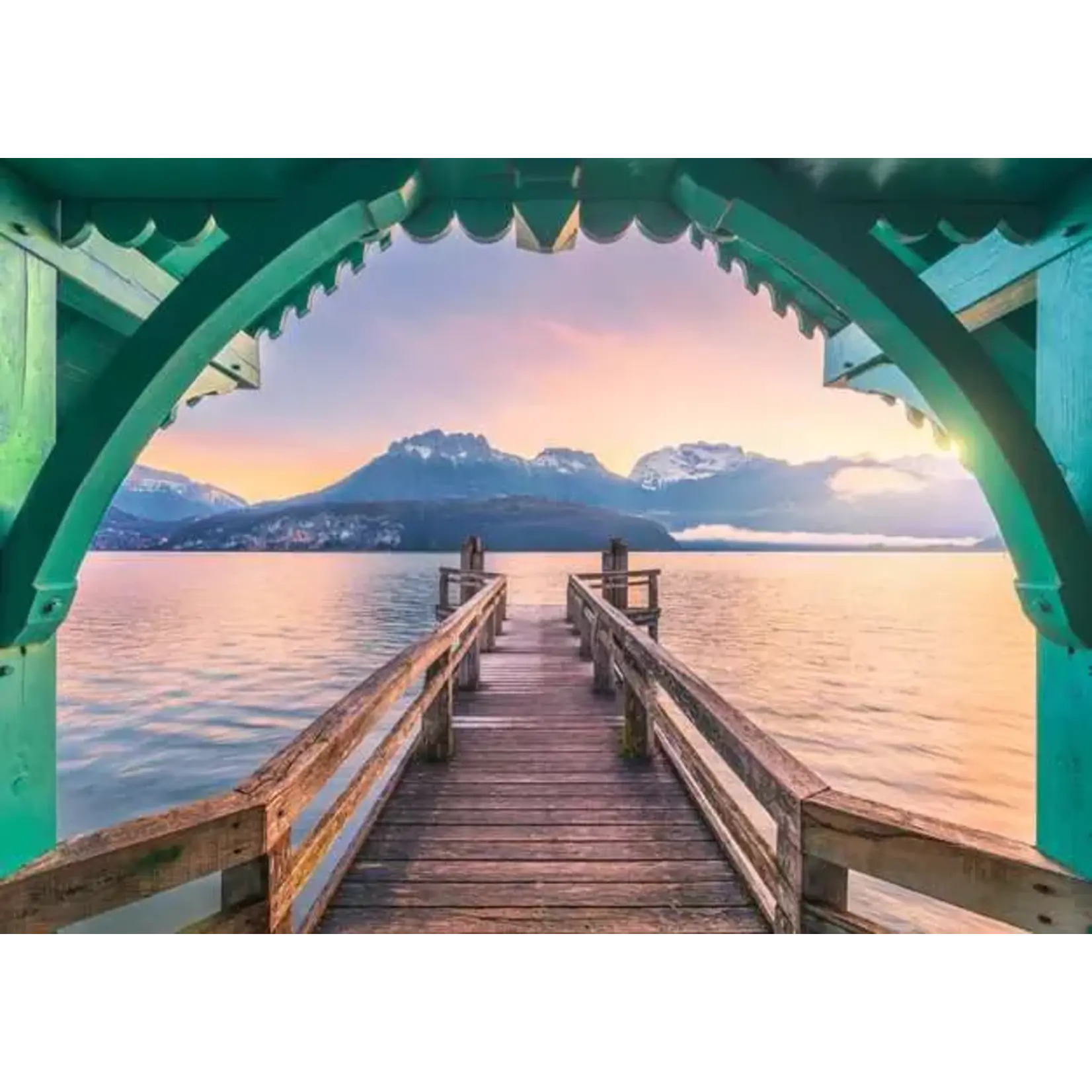 Ravensburger Footbridge at Lac d'Annecy - 1000 Piece