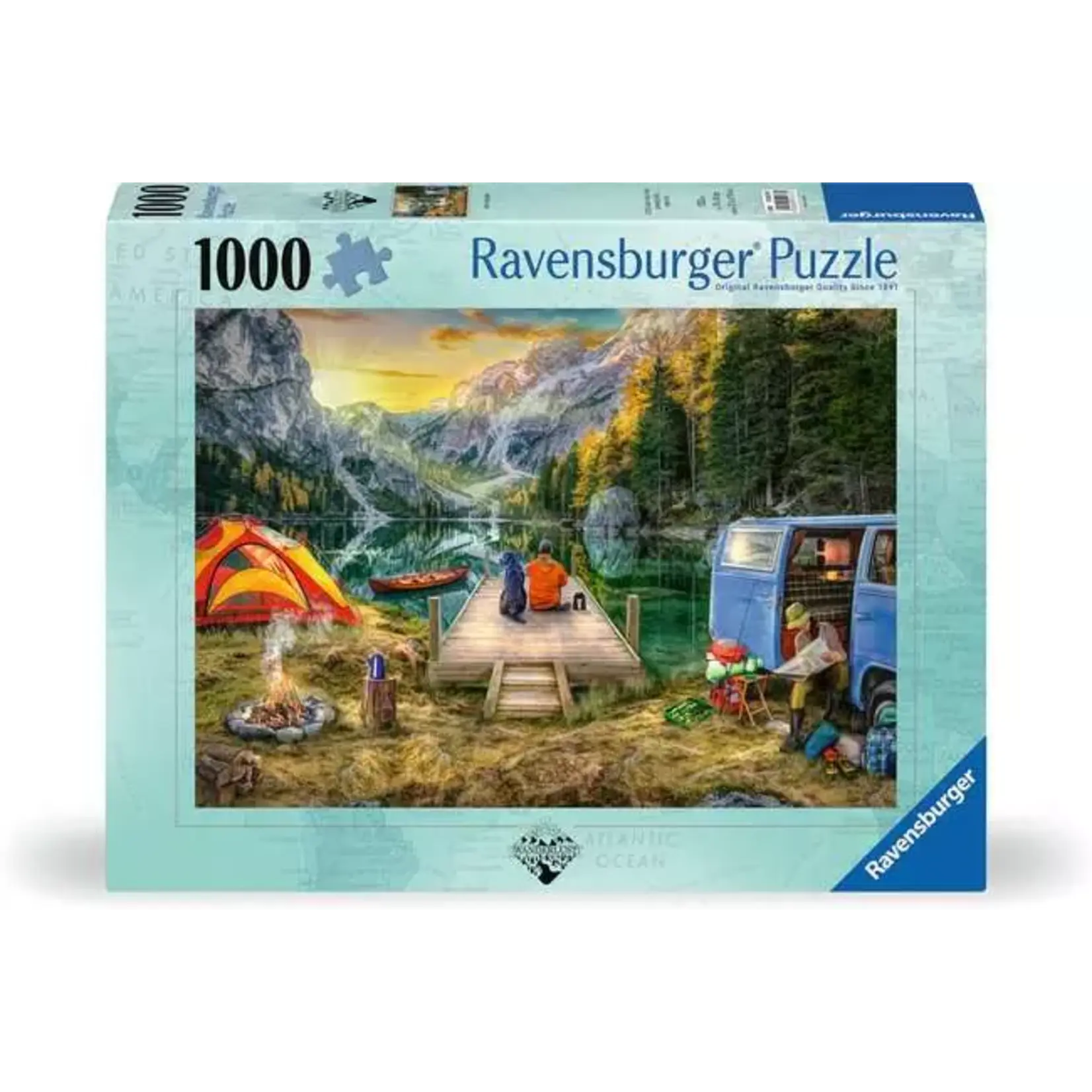 Ravensburger Calm Campsite - 1000 Piece