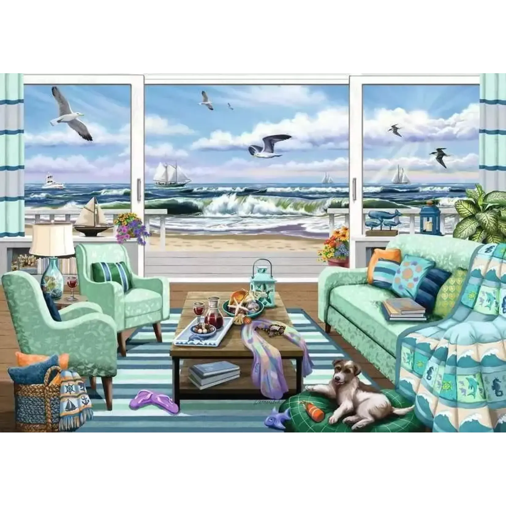 Ravensburger Beachfront Getaway - 1000 Piece