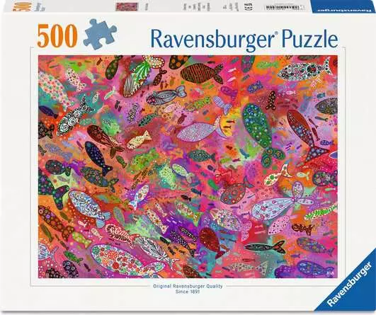 Fish in Fuchsia - 500 Piece