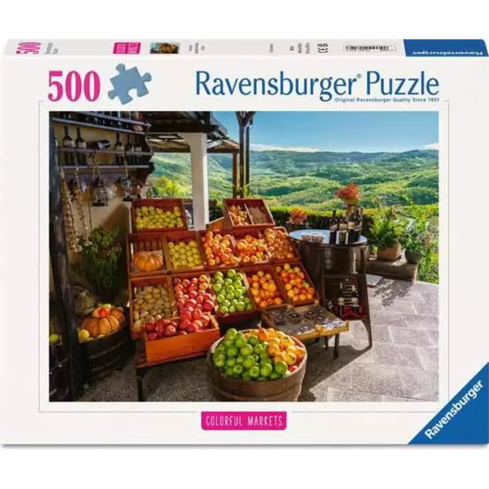 Ravensburger Fruit Market, Croatia - 500 Piece