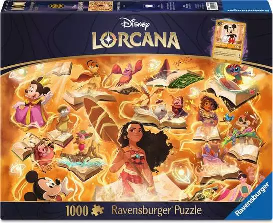Lorcana Glimmers of the Realm: Amber - 1000 Piece
