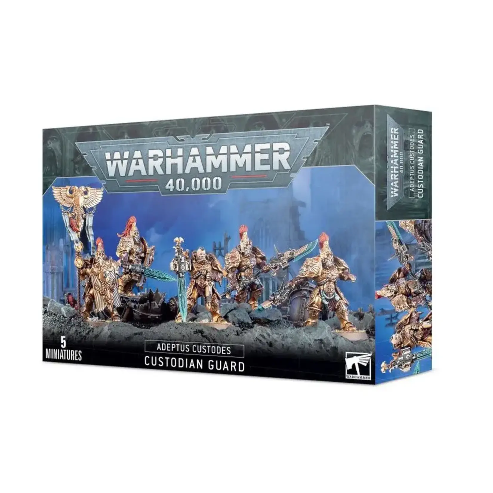 Games Workshop 0107 - Adeptus Custodes: Custodian Guard Squad