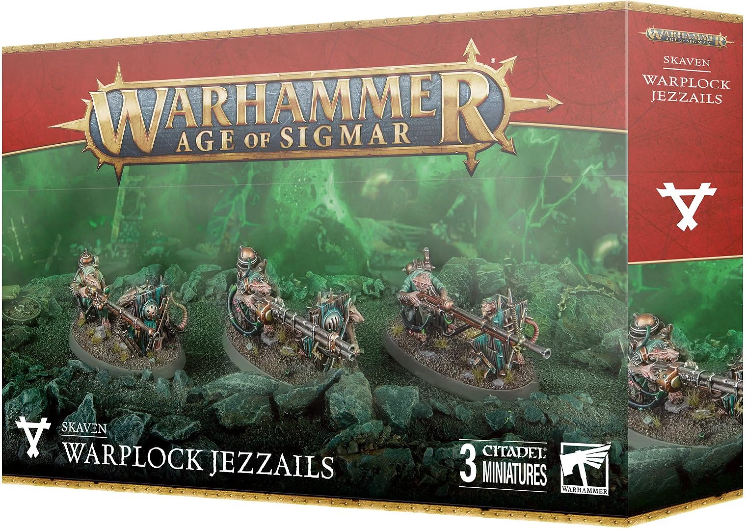 9053 - Skaven: Warplock Jezzails