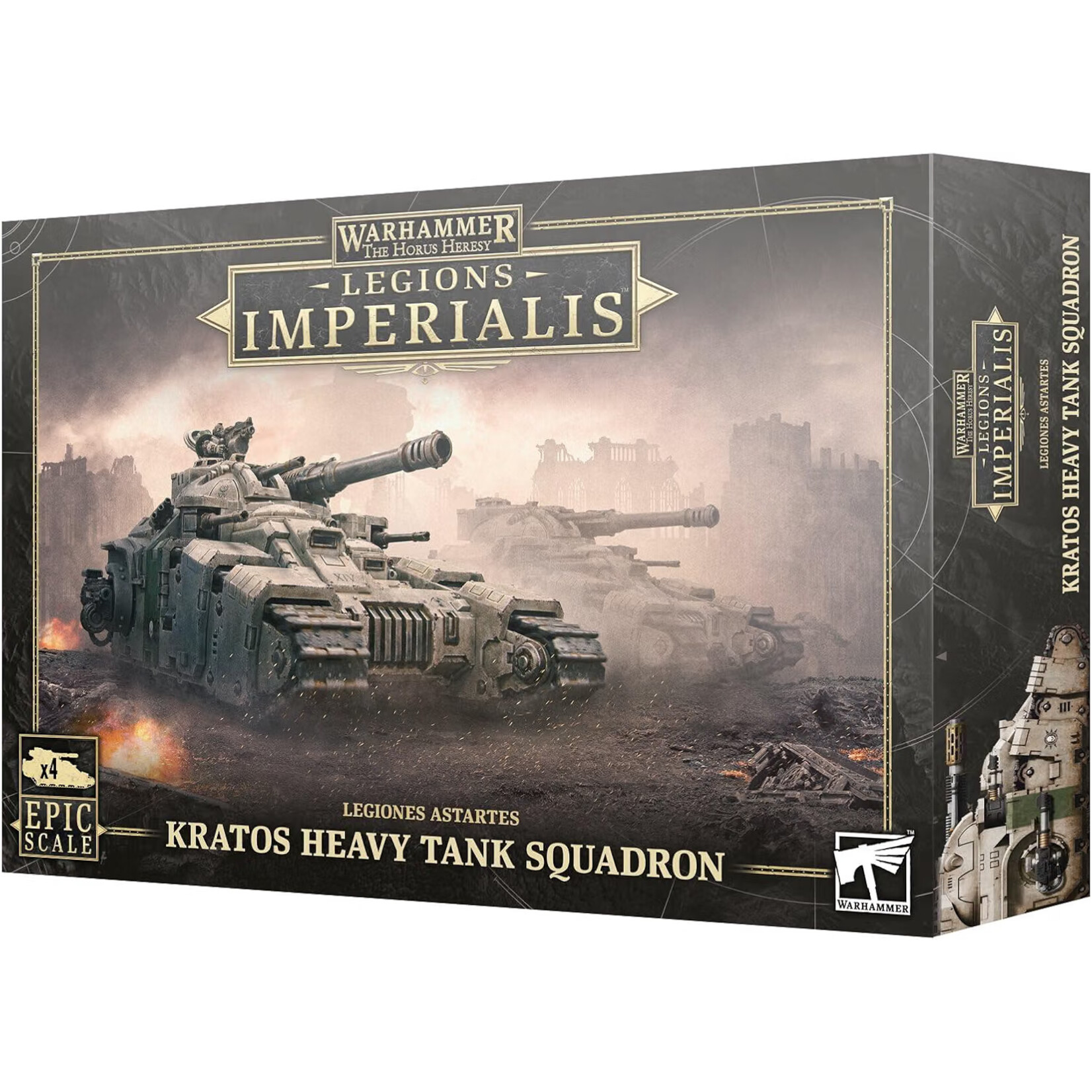 Games Workshop 0305 - Legion Imperialis: Kratos Heavy Tank Squadron
