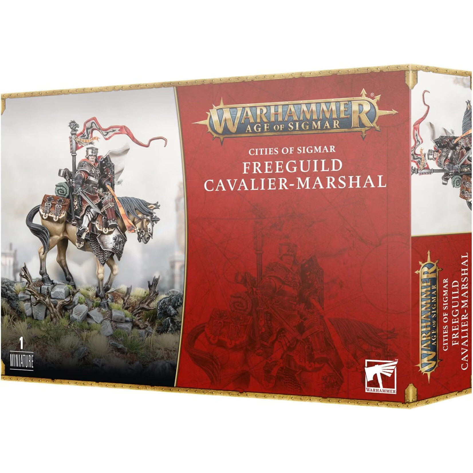 Games Workshop 8605 - Cities of Sigmar: Freeguild Cavalier-Marshal
