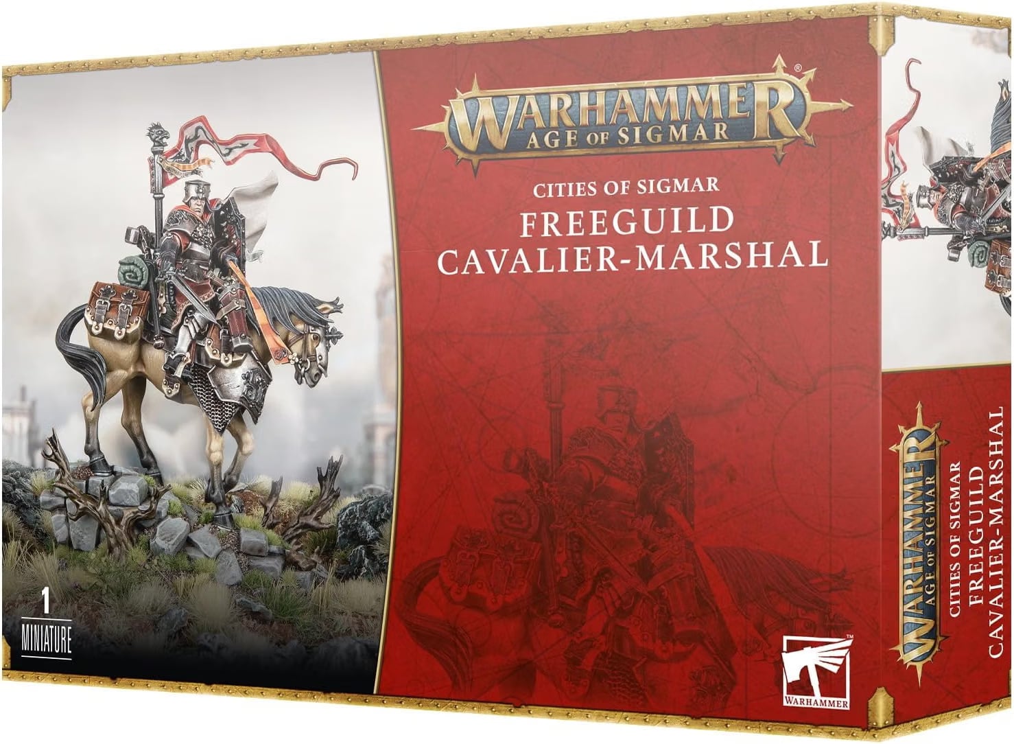 8605 - Cities of Sigmar: Freeguild Cavalier-Marshal