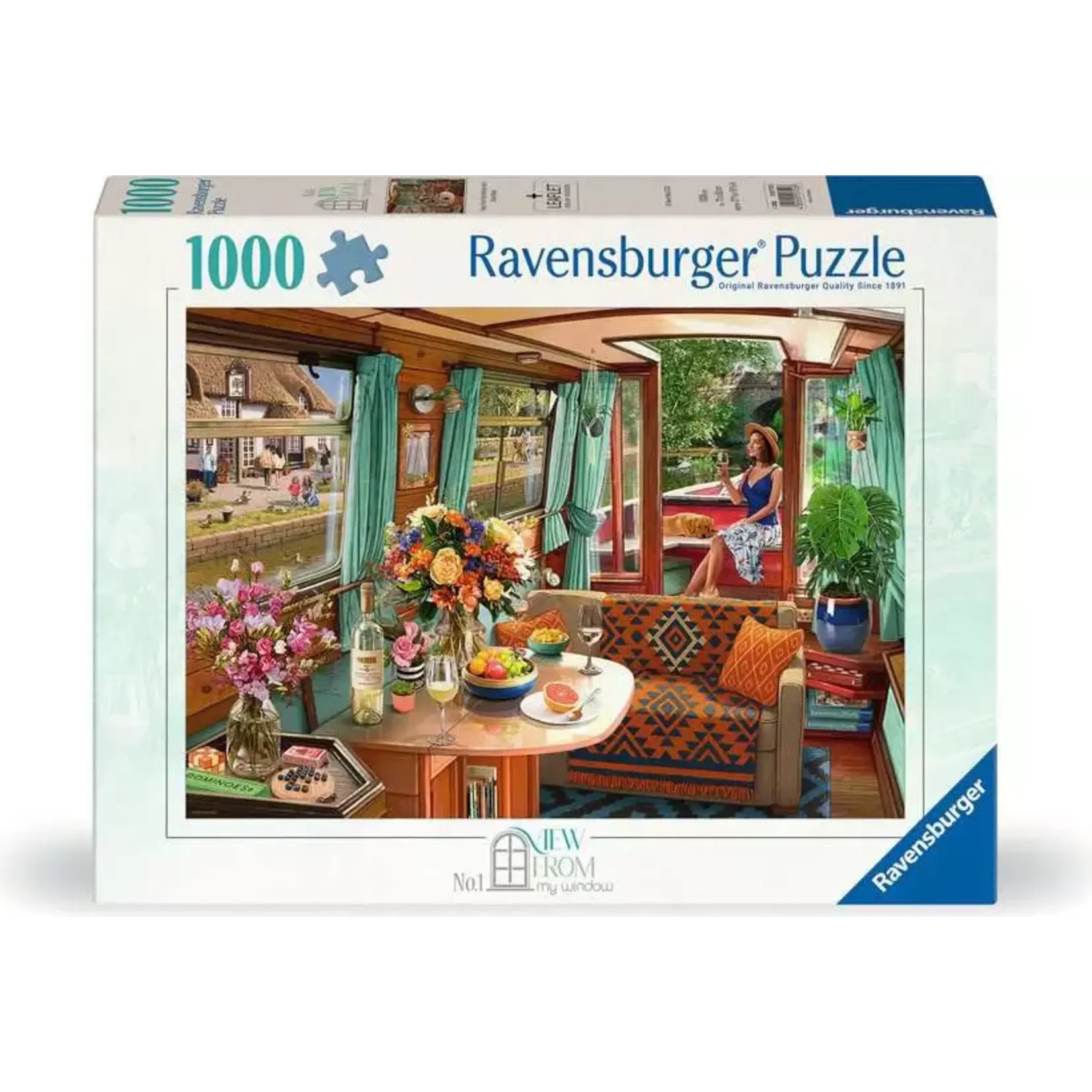 Ravensburger Canal Boat - 1000 Piece
