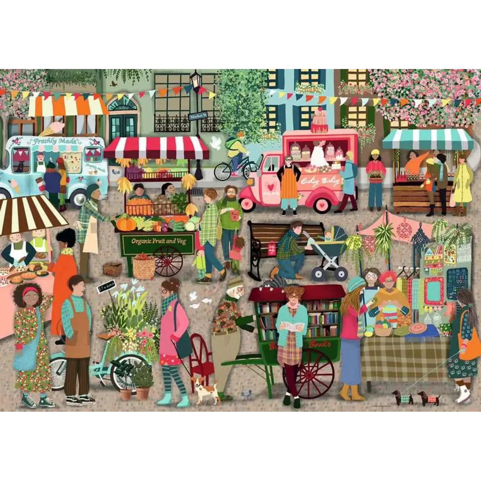 Ravensburger Street Market - 1000 Piece
