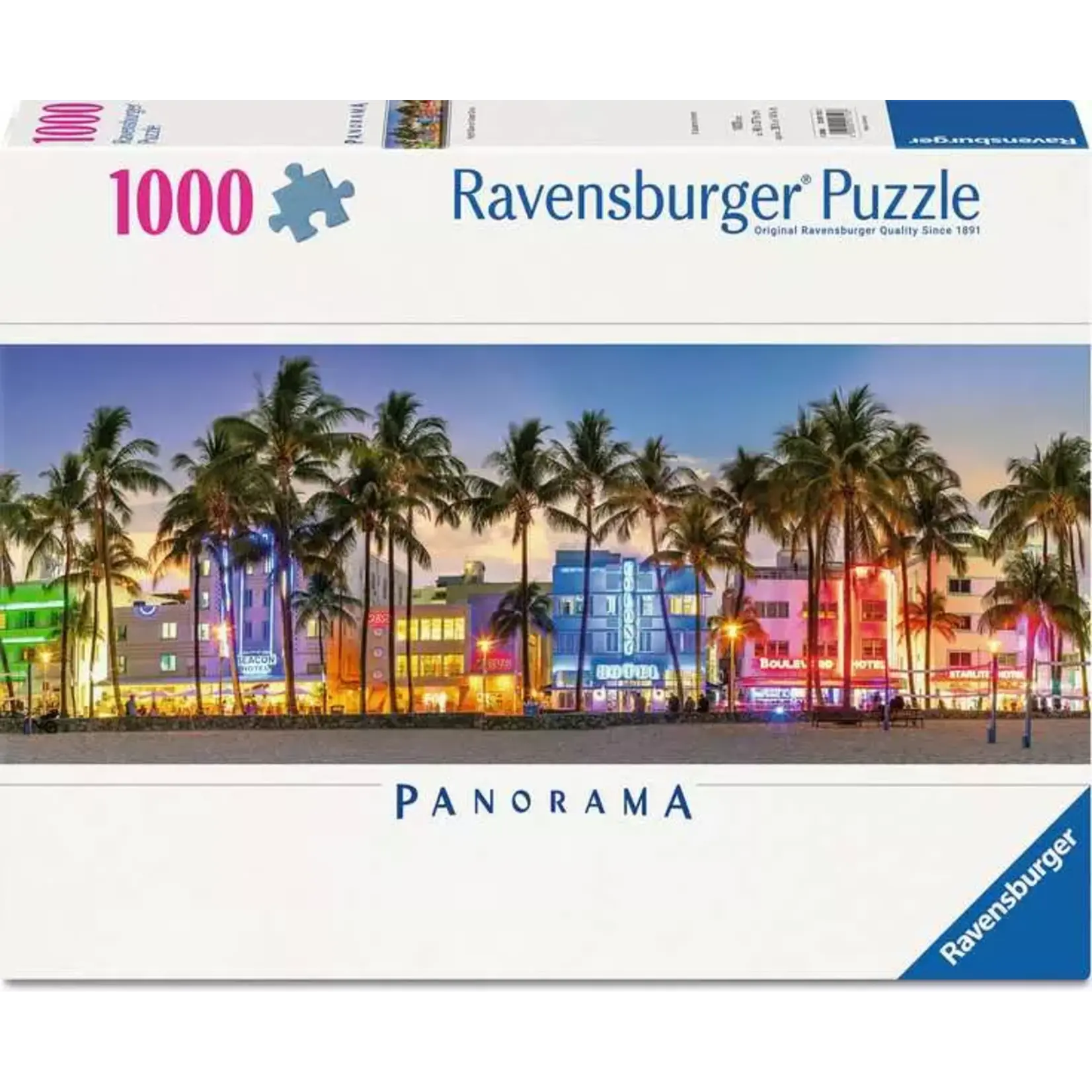 Ravensburger Night Glow on Ocean Drive - 1000 Piece Panoramic