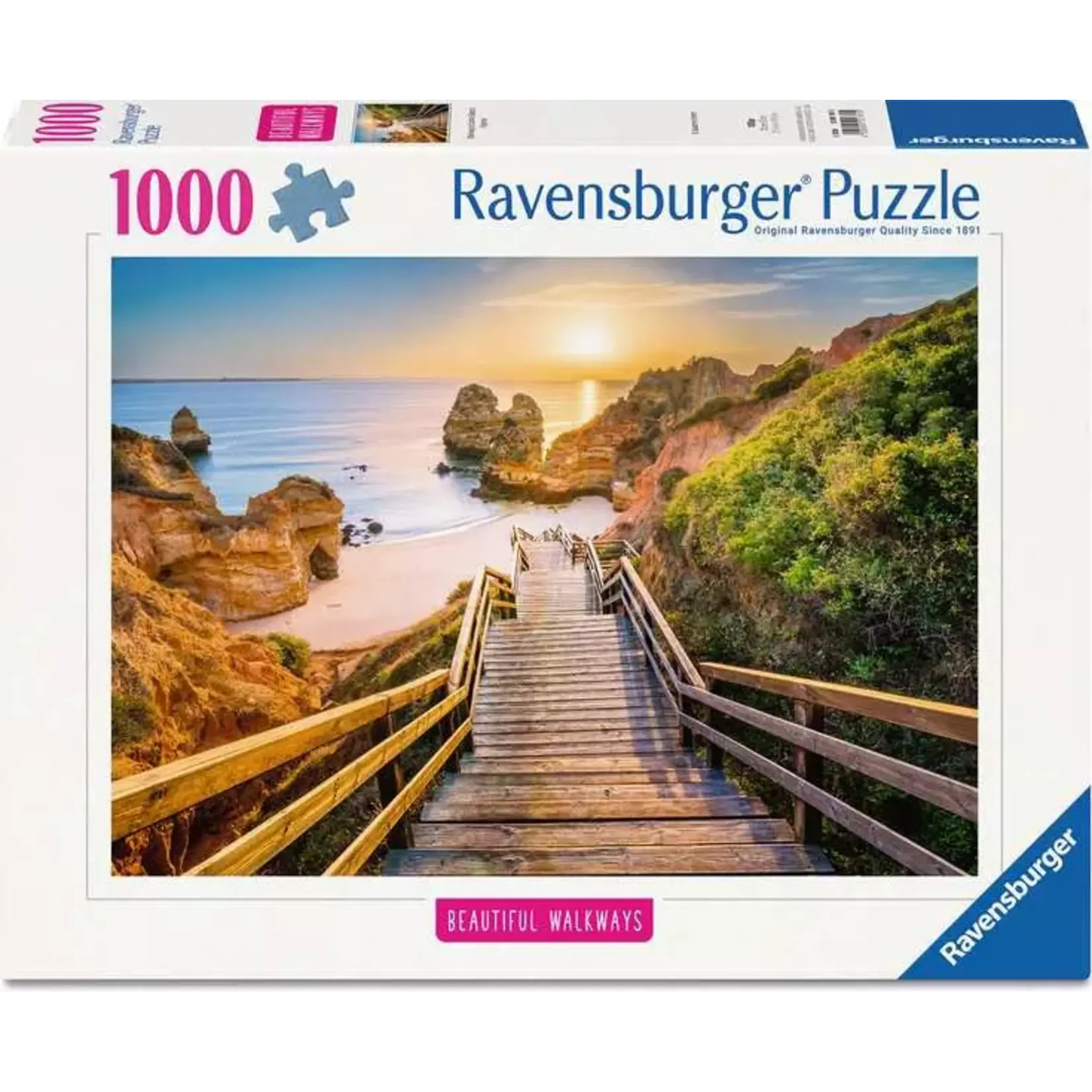 Ravensburger Stairway to Camilo Beach, Algarve - 1000 Piece
