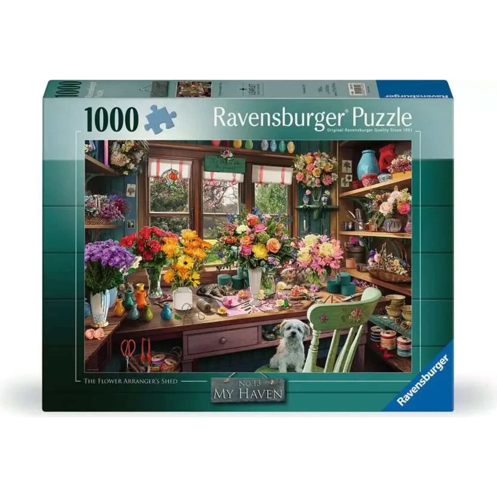 Ravensburger Flower Arranger's Shed - 1000 Piece