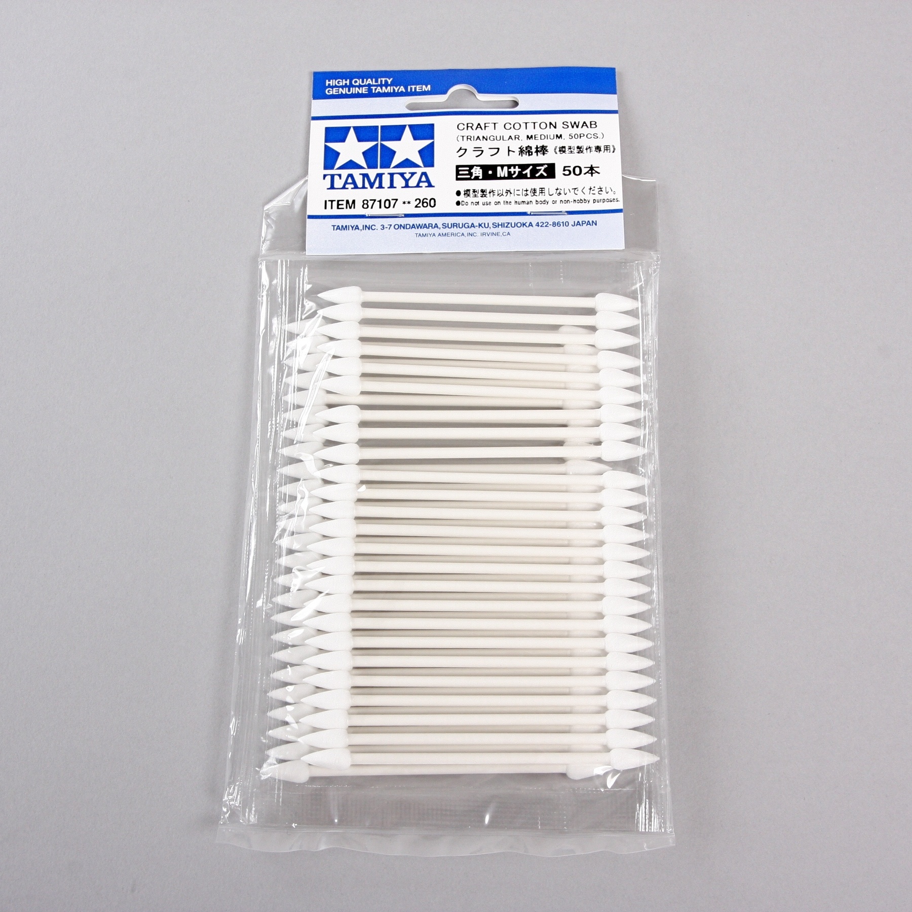 87107 Craft Cotton Swab Triangular Medium