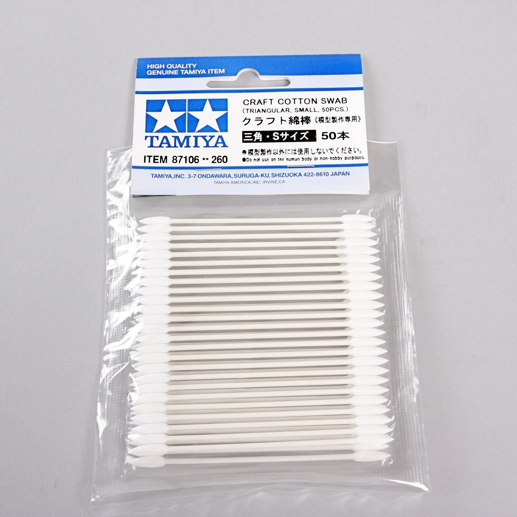 Tamiya 87106 - Craft Cotton Swab Triangular Small