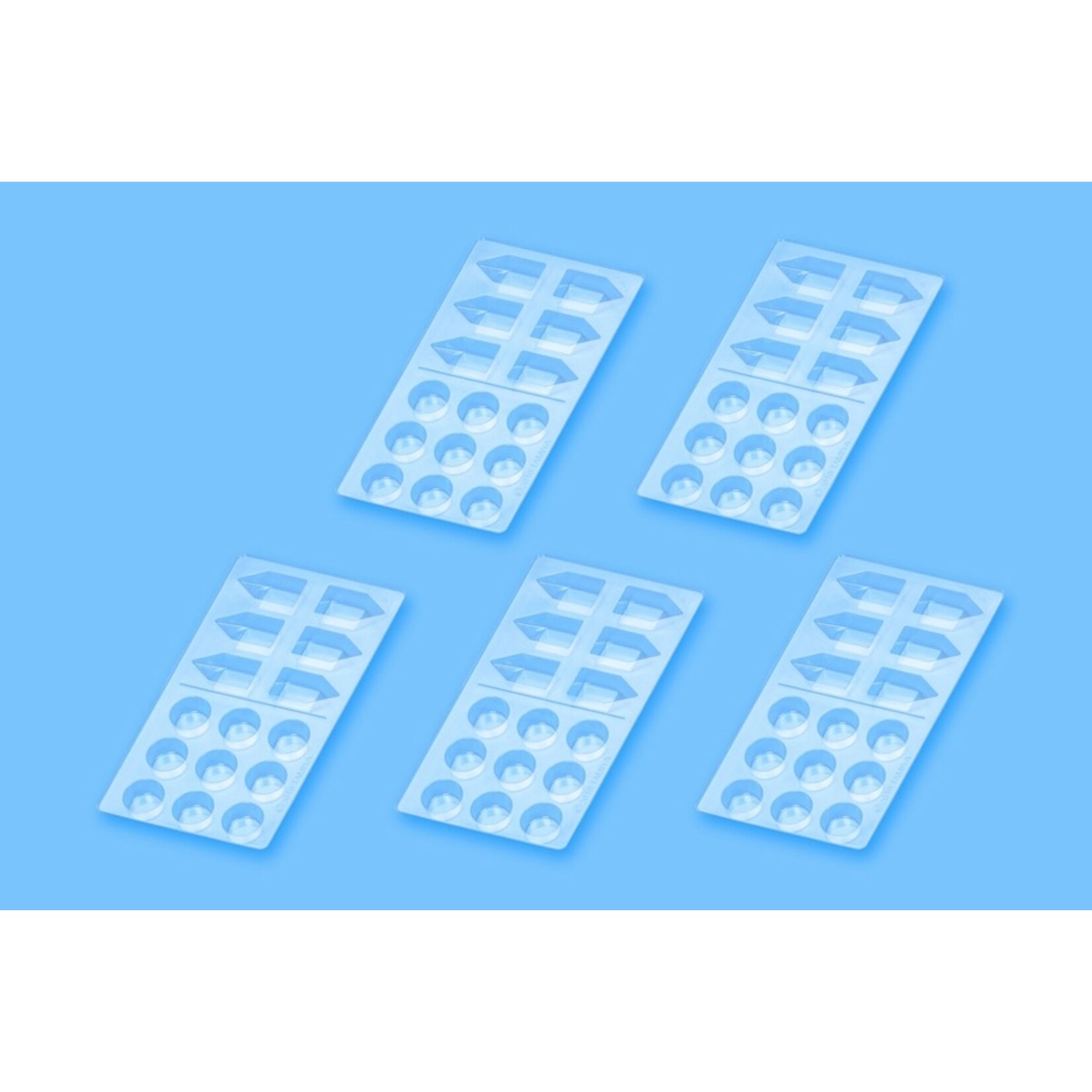 Tamiya 87125 - 15 Well Palette (5pcs)