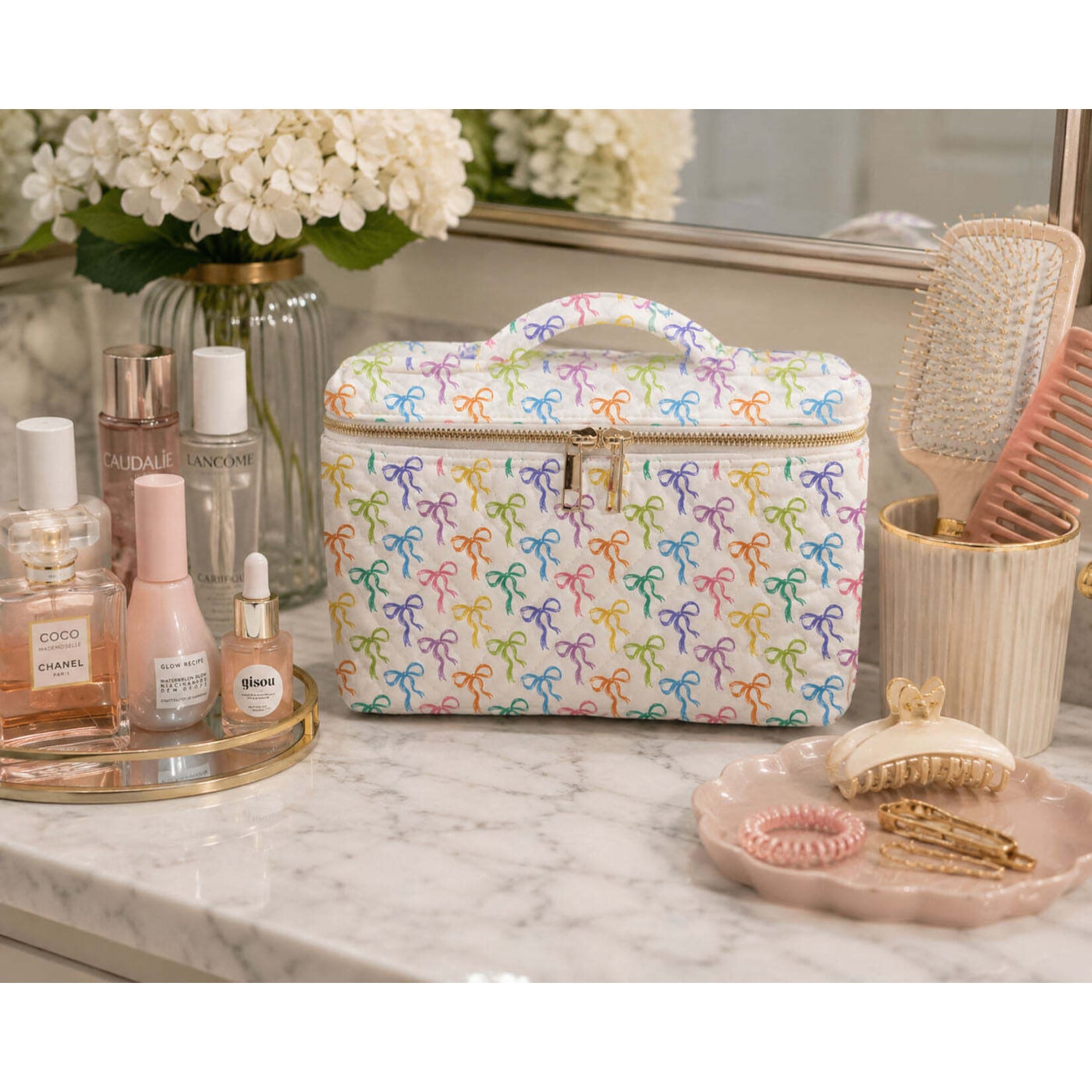 Mavi Bandz Vivid Bow Vanity Bag