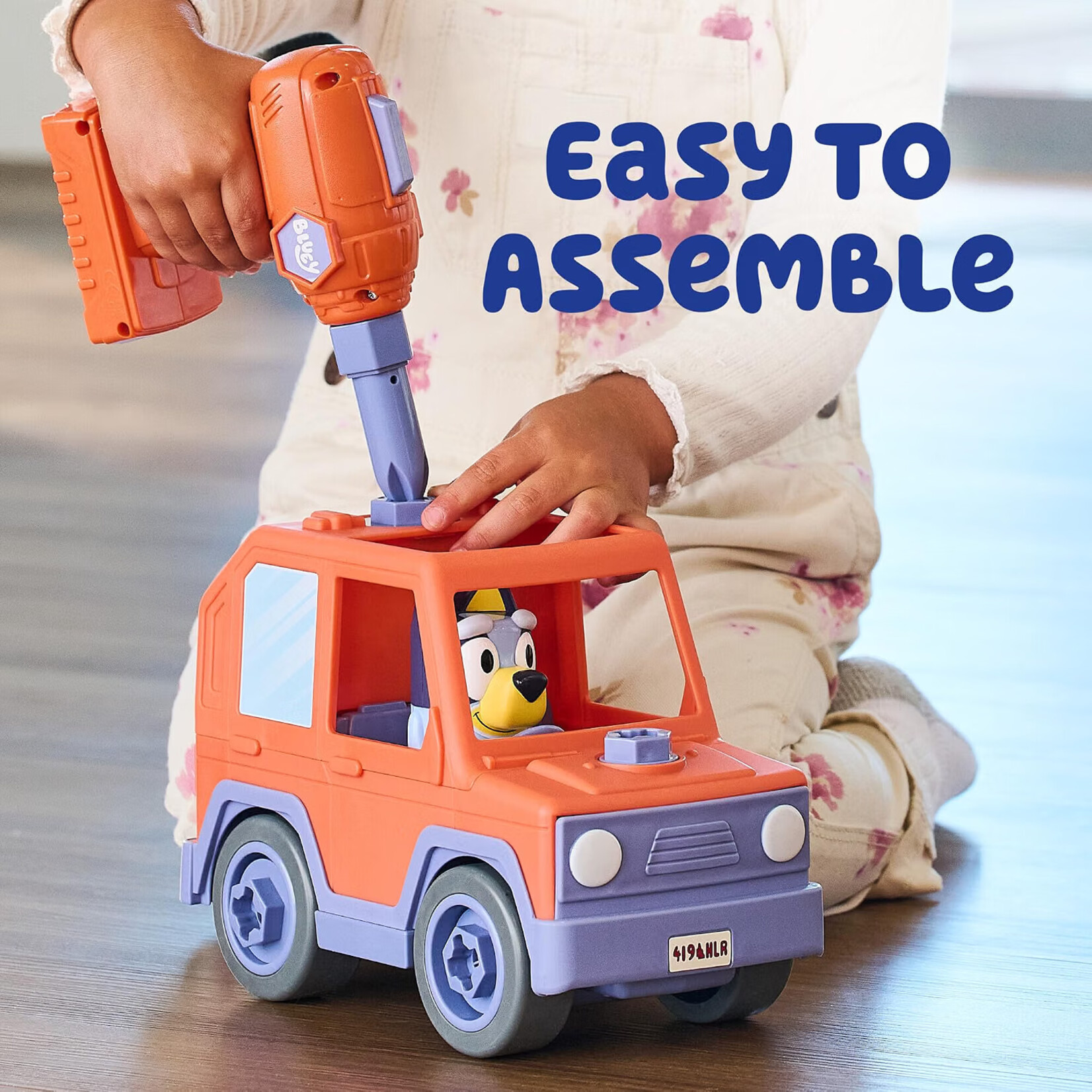 TOMY Bluey Build a Buddy Car