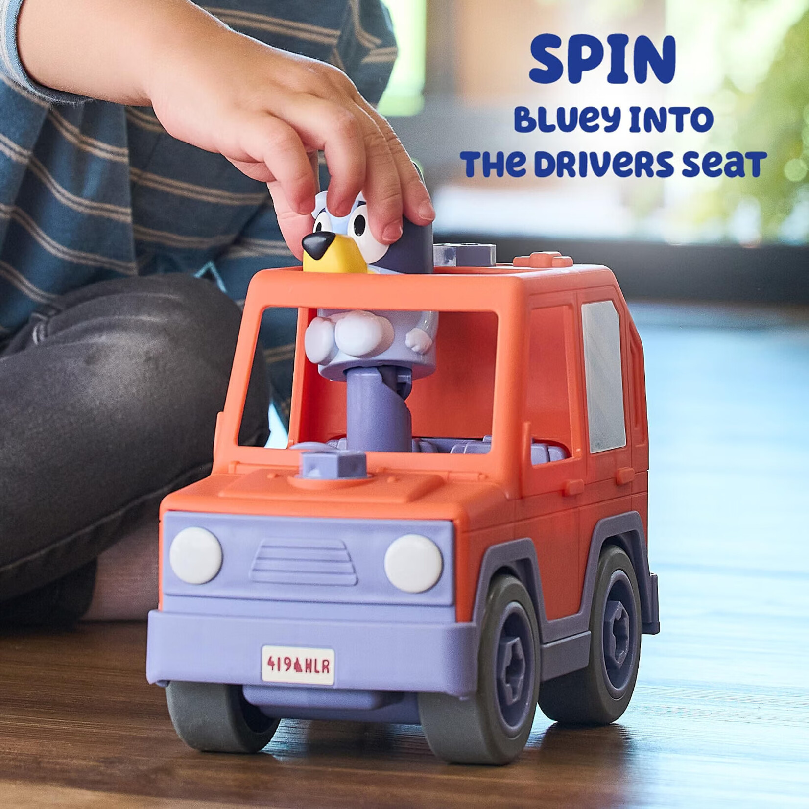 TOMY Bluey Build a Buddy Car