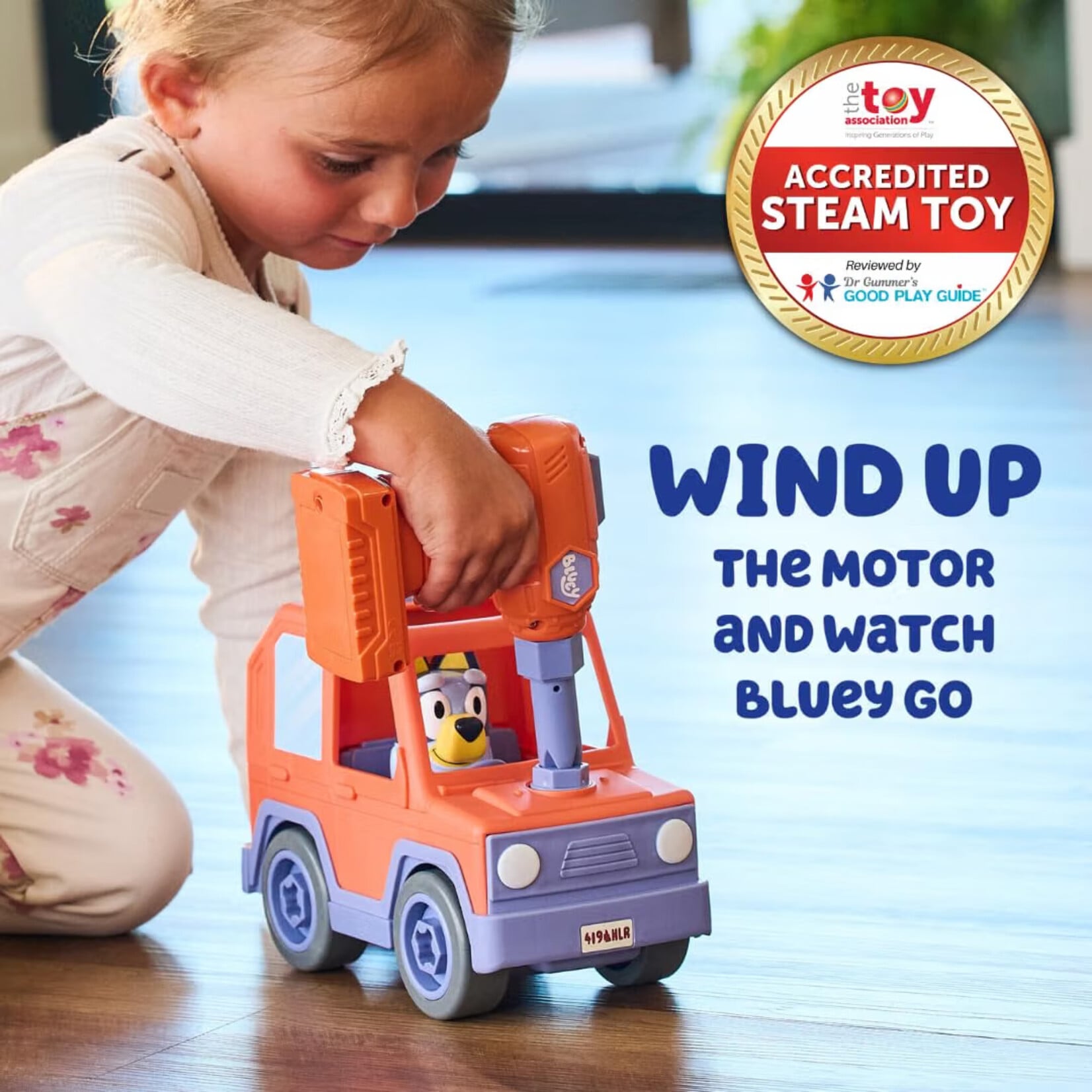 TOMY Bluey Build a Buddy Car