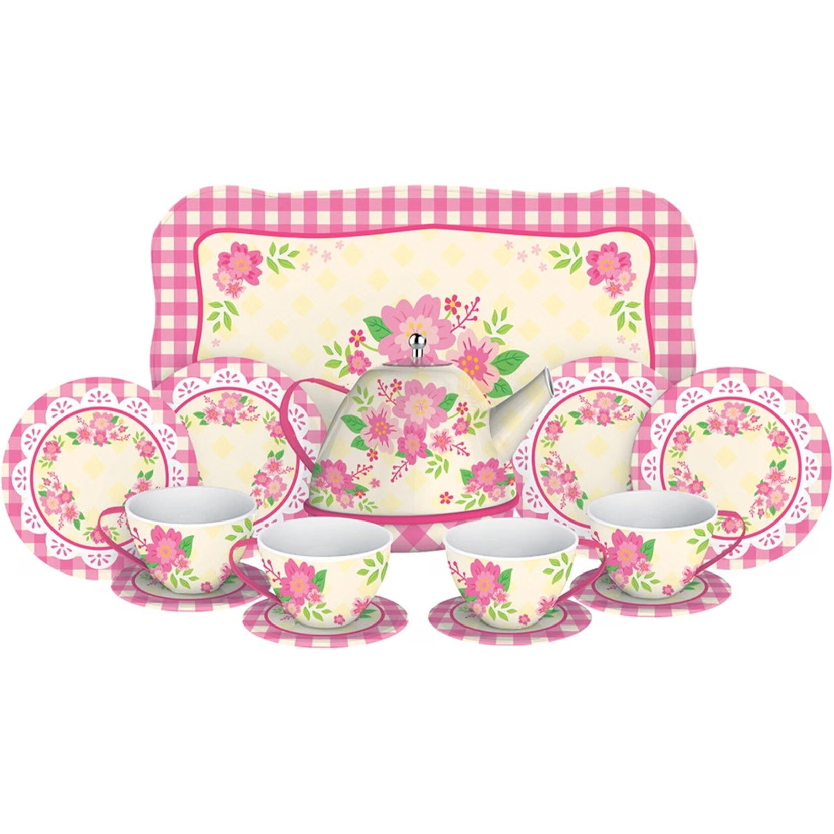 Schylling Fancy Tin Tea Set