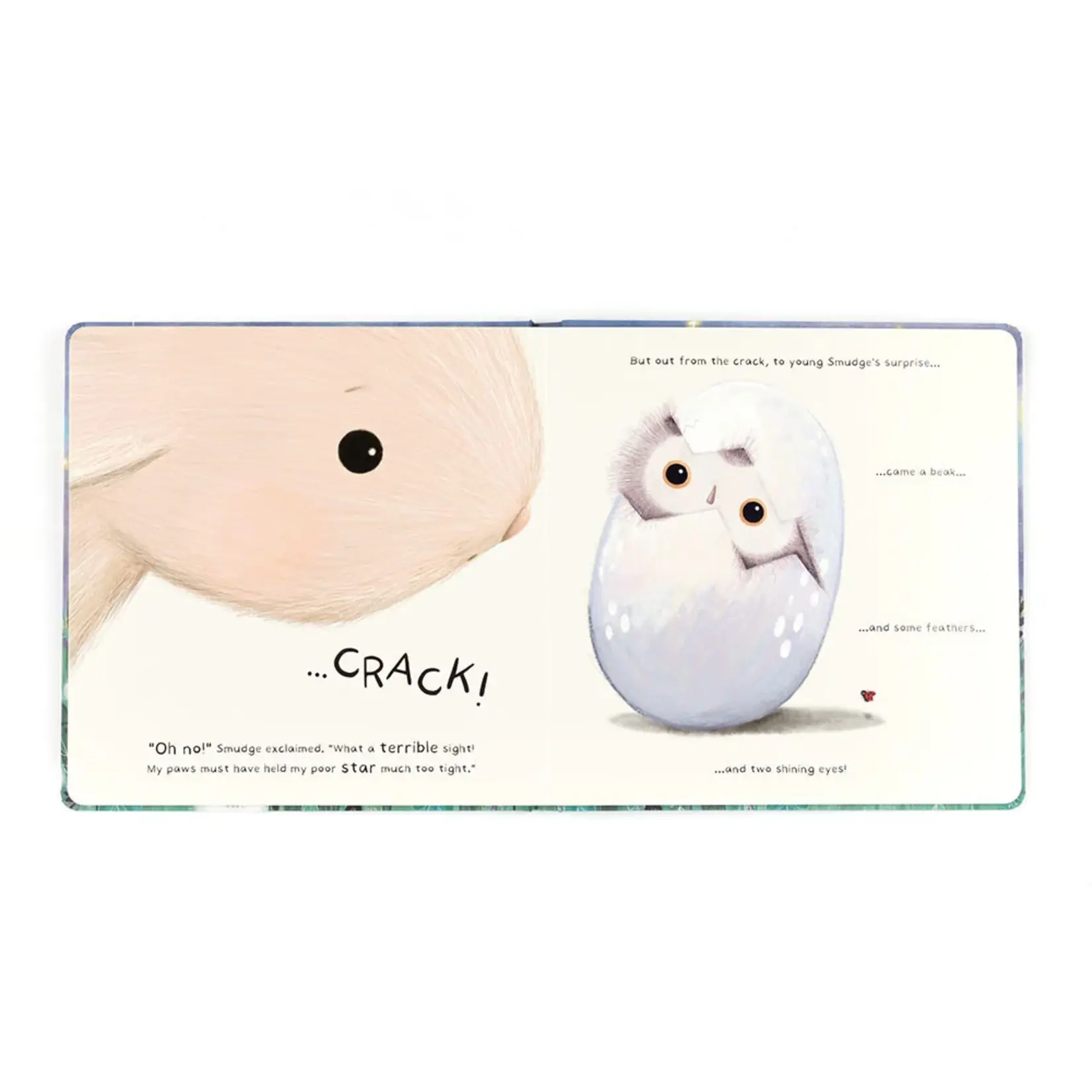 Jellycat Smudge Rabbit & The Falling Star Book