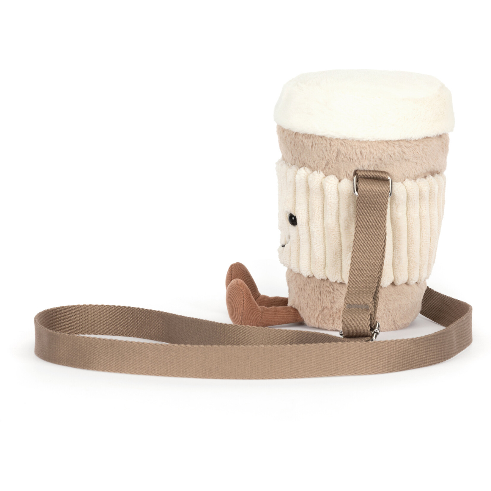 Jellycat Amuseables Perkle Coffee Shoulder Bag