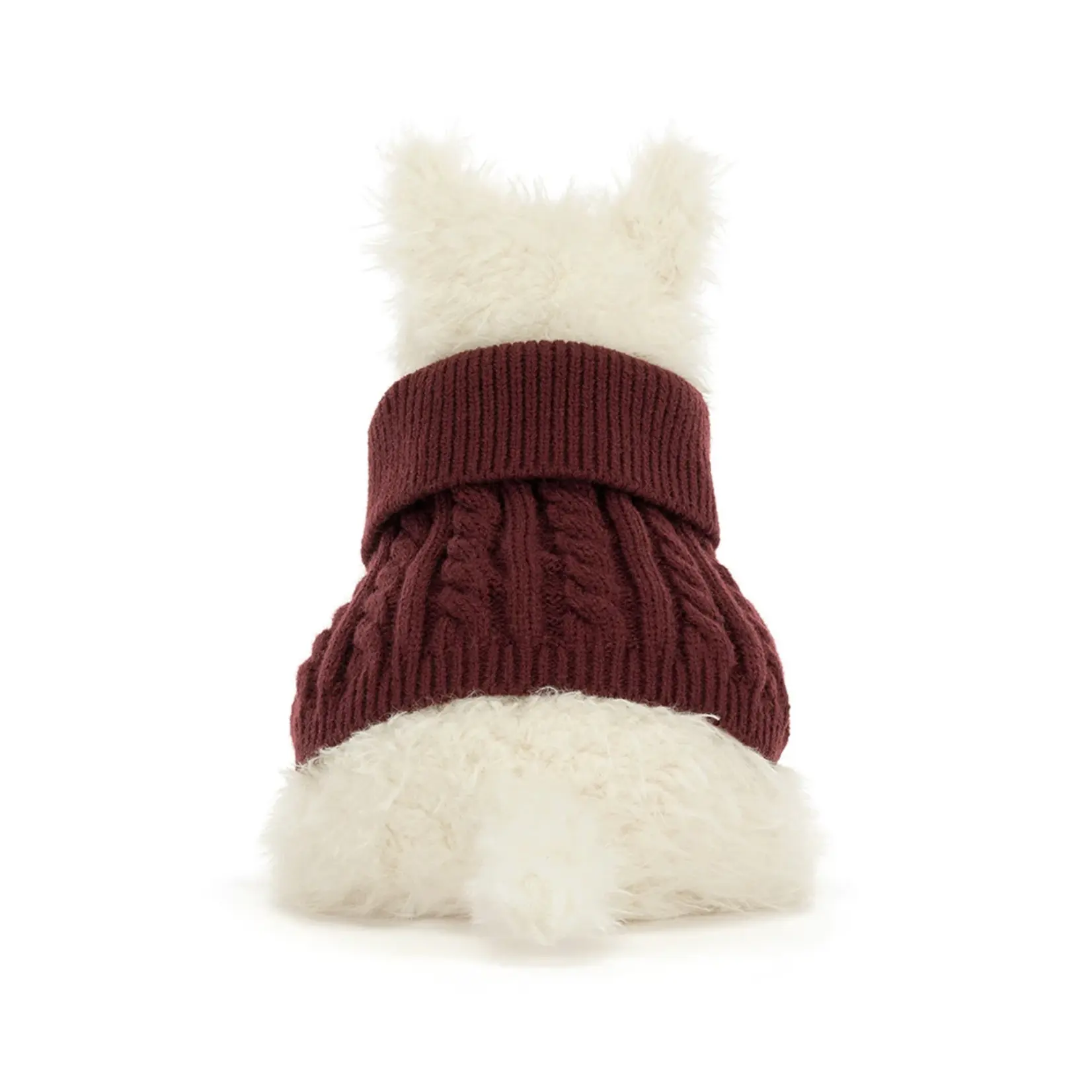 Jellycat Munro Scottie Dog Winter Jumper Outfit