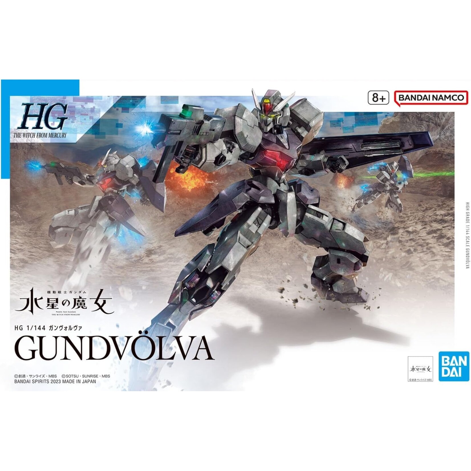 Bandai 2616269 - #24 Gundvolva "The Witch From Mercury" HG