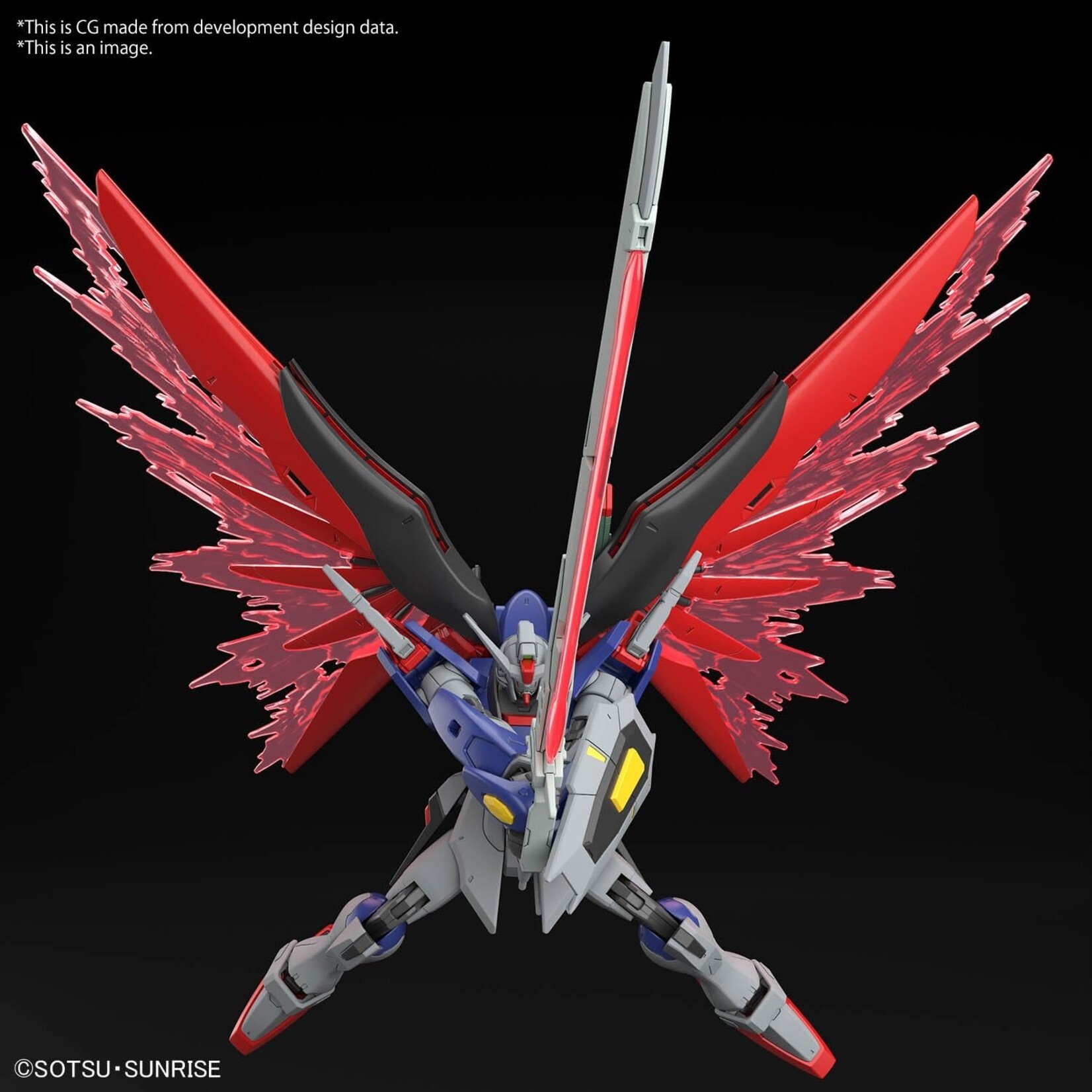 Bandai 2679248 - #258 Destiny Gundam Spec. II & Zeus Silhouette HG