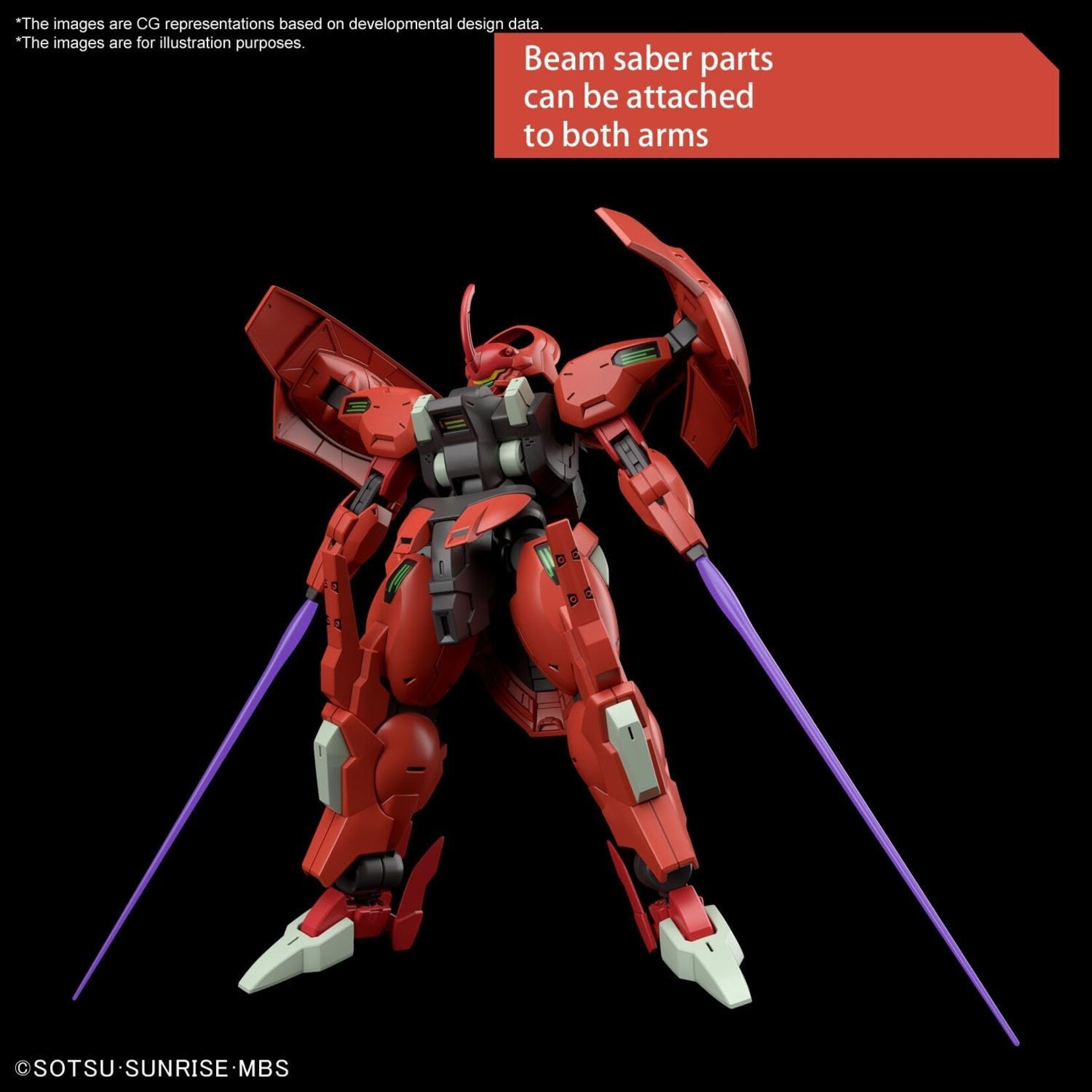 Bandai 2604769 - #08 Darilbalde "The Witch From Mercury" HG