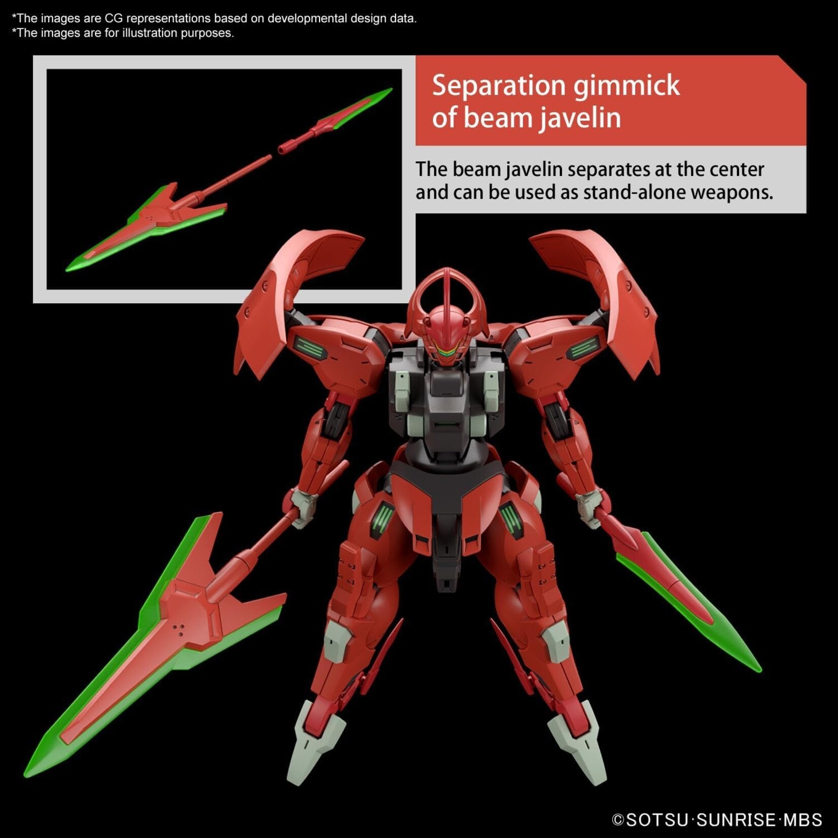 Bandai 2604769 - #08 Darilbalde "The Witch From Mercury" HG