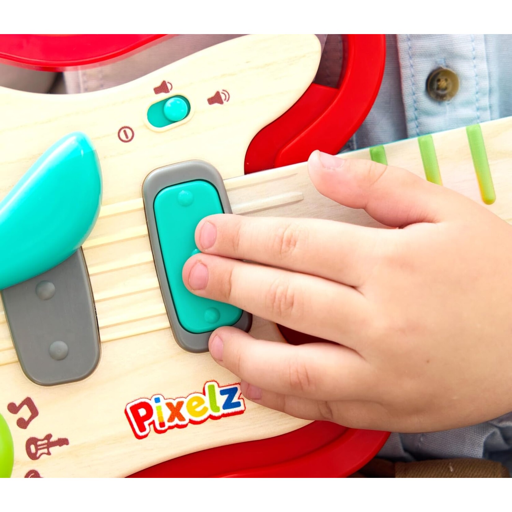 Hape Rainbow Rock Pixel Guitar