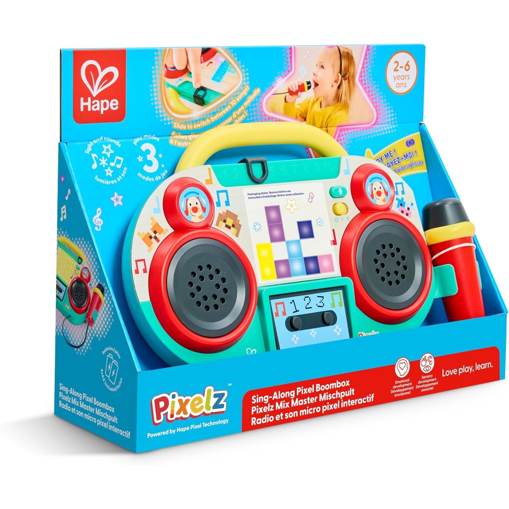 Hape Sing-Along Pixel Boombox