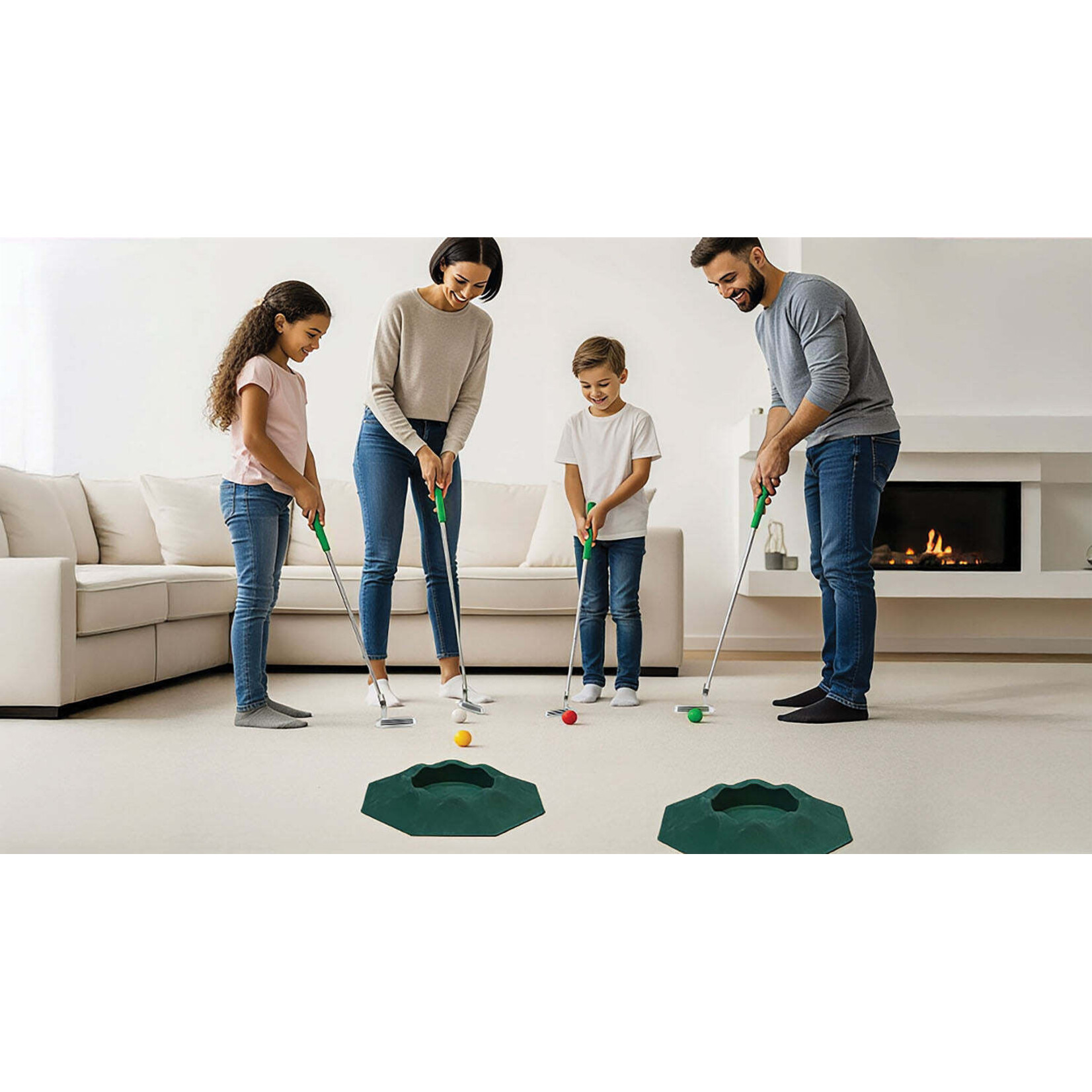 Family Mini Golf Set