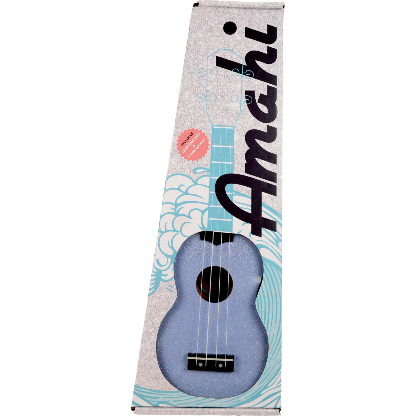 Amahi Moonbeam Blue Glitter Ukulele