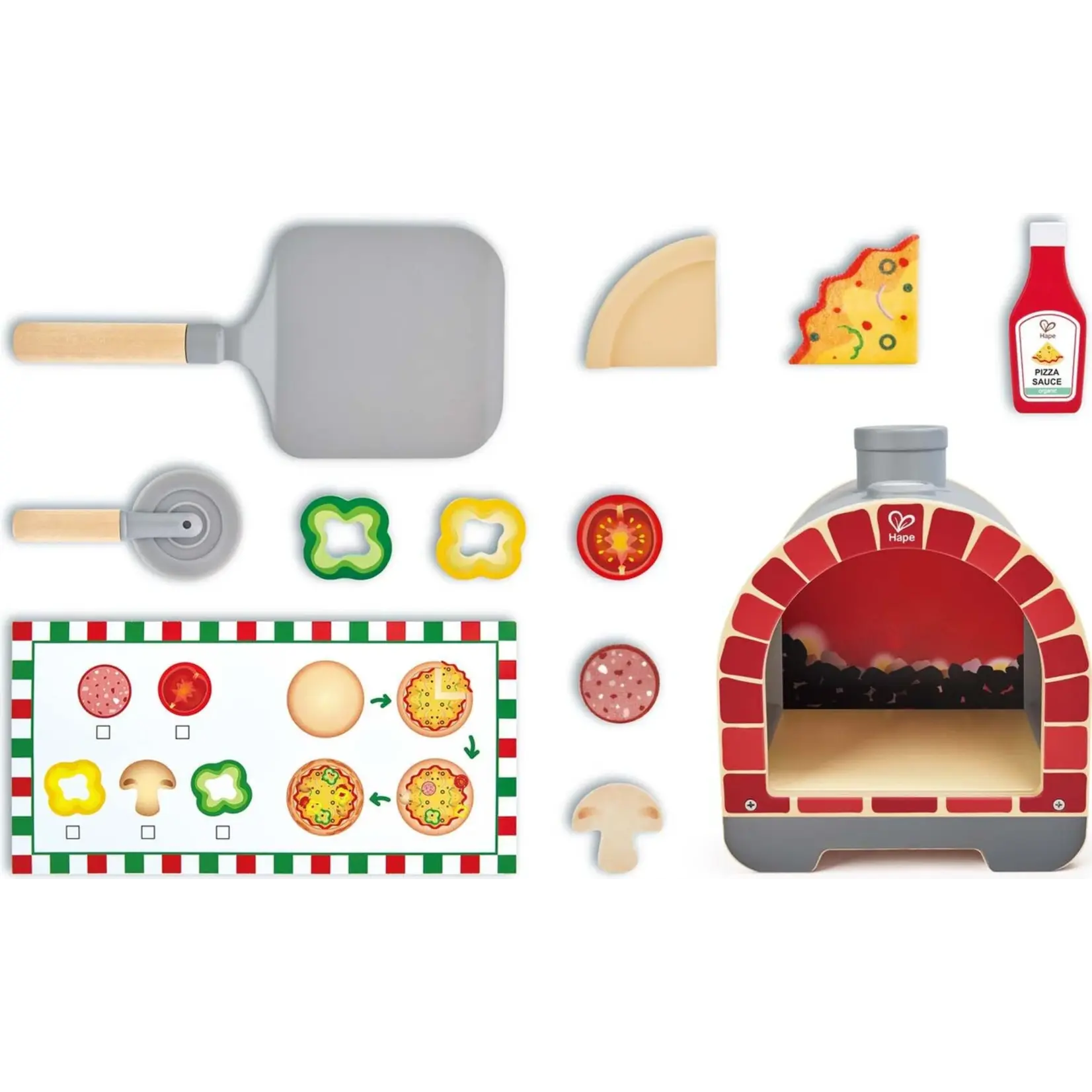 Hape Light & Sizzle Pizza Oven Set