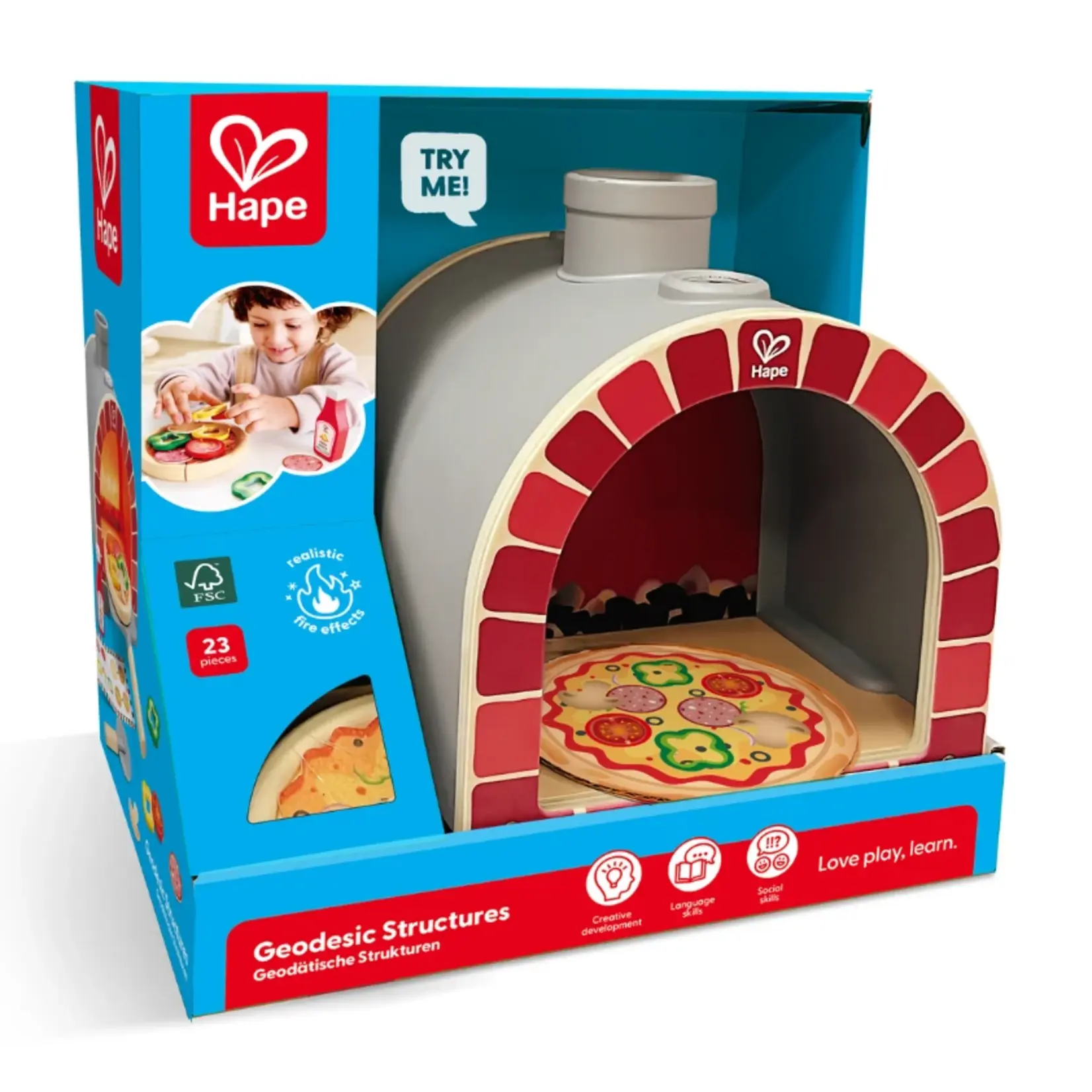 Hape Light & Sizzle Pizza Oven Set