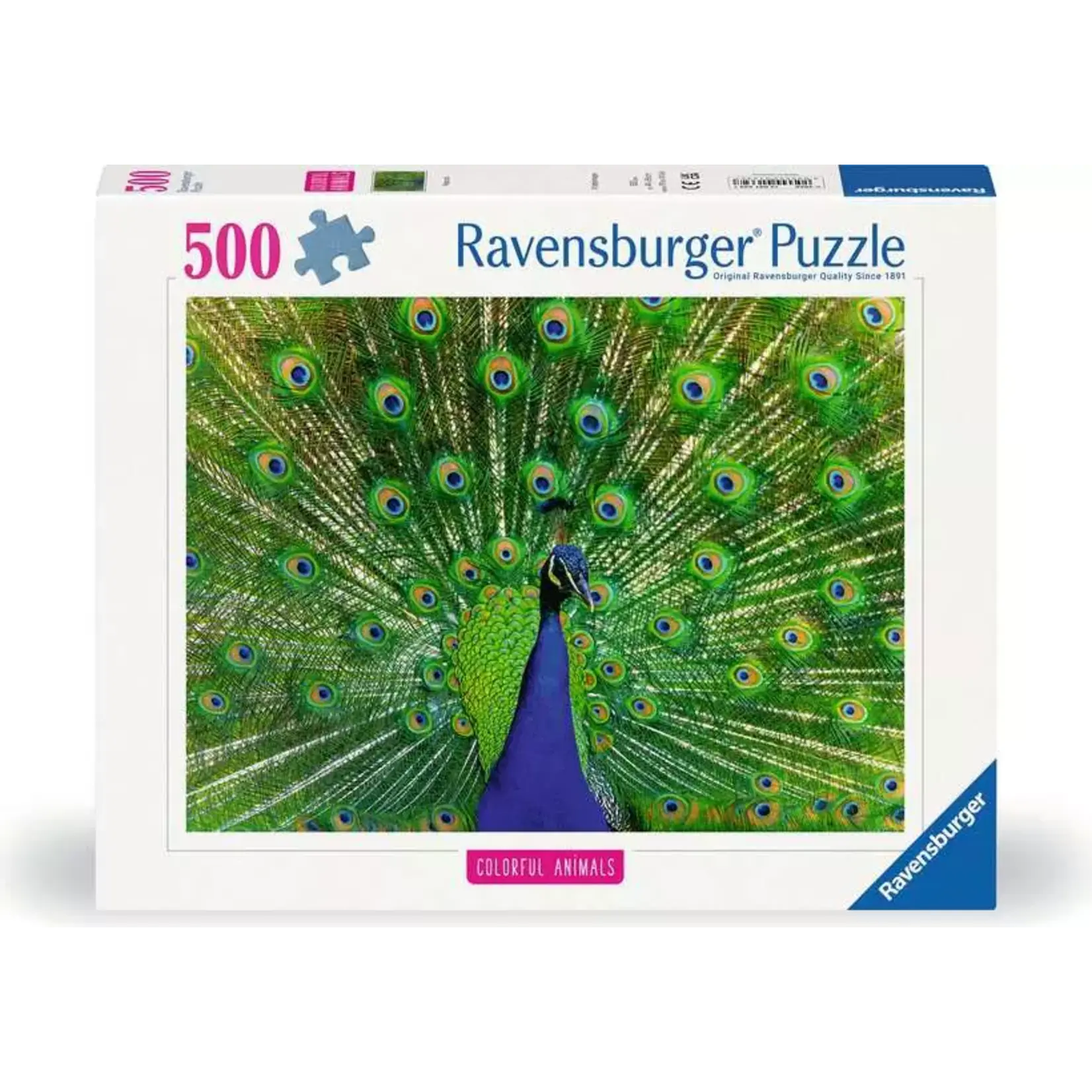 Ravensburger Peacock - 500 Piece