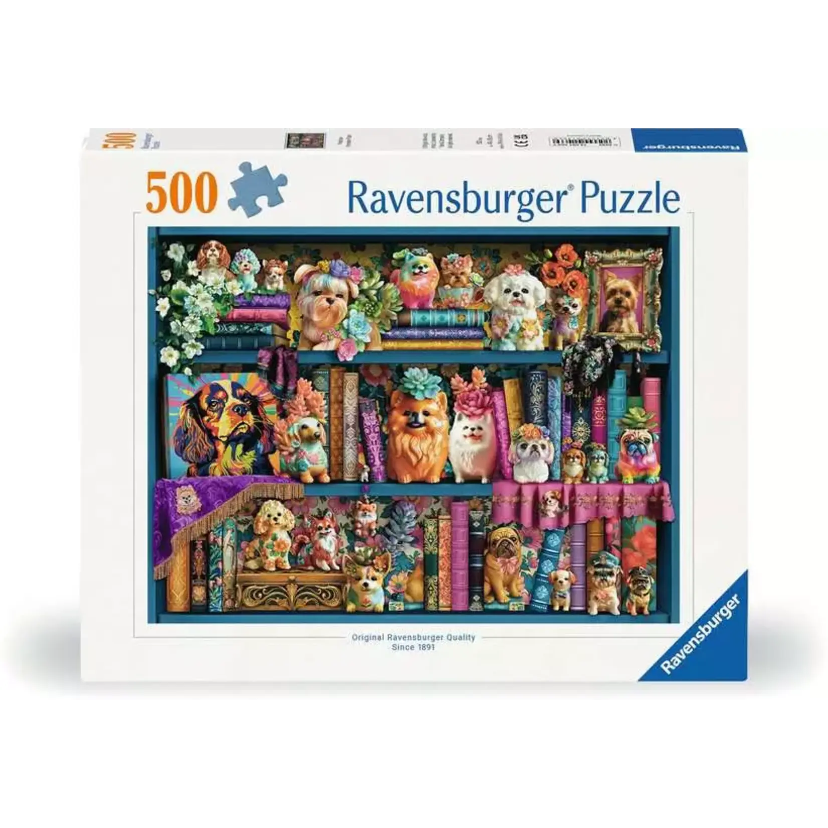 Ravensburger Precious Porcelain Pups - 500 Piece