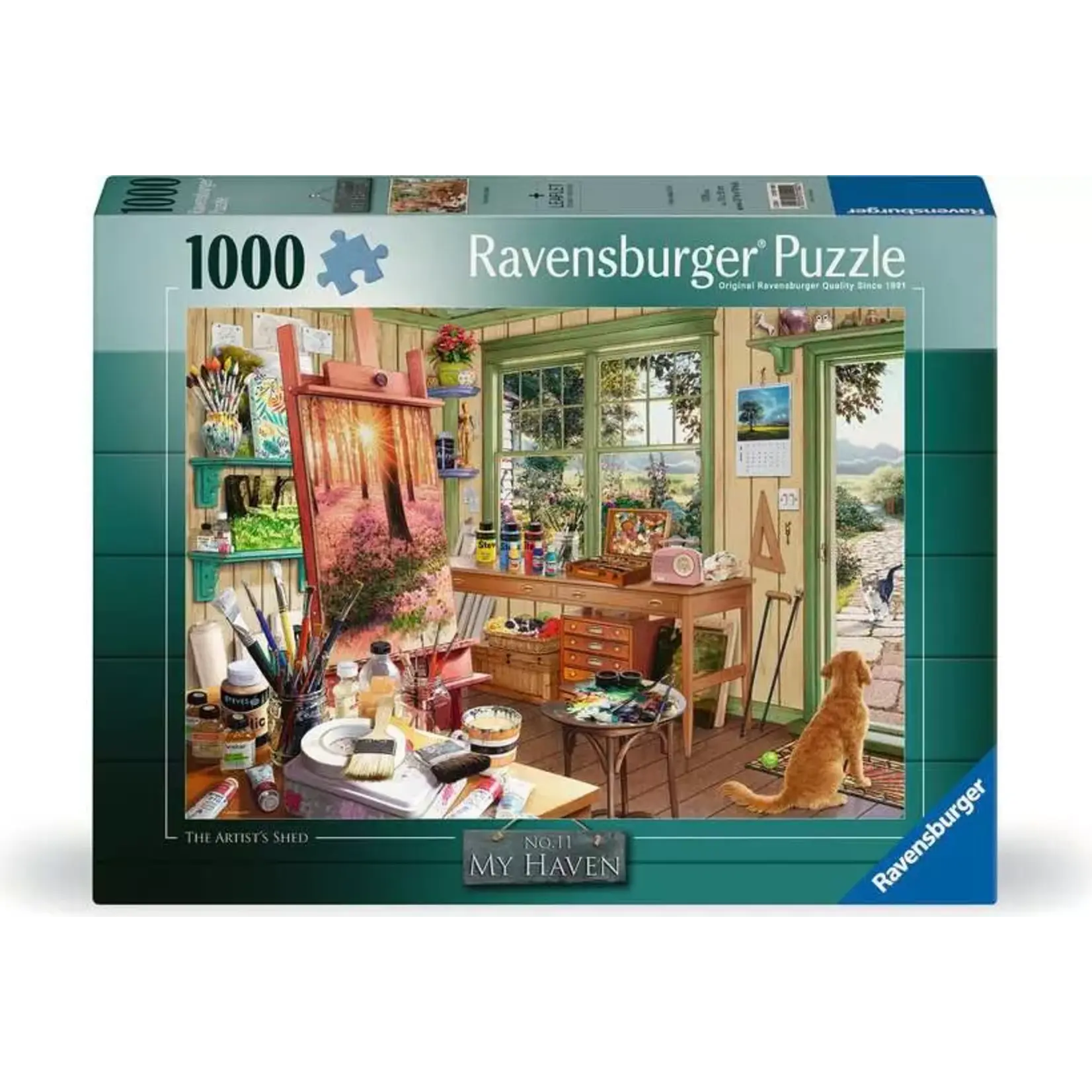 Ravensburger The Artist's Shed - 1000 Piece