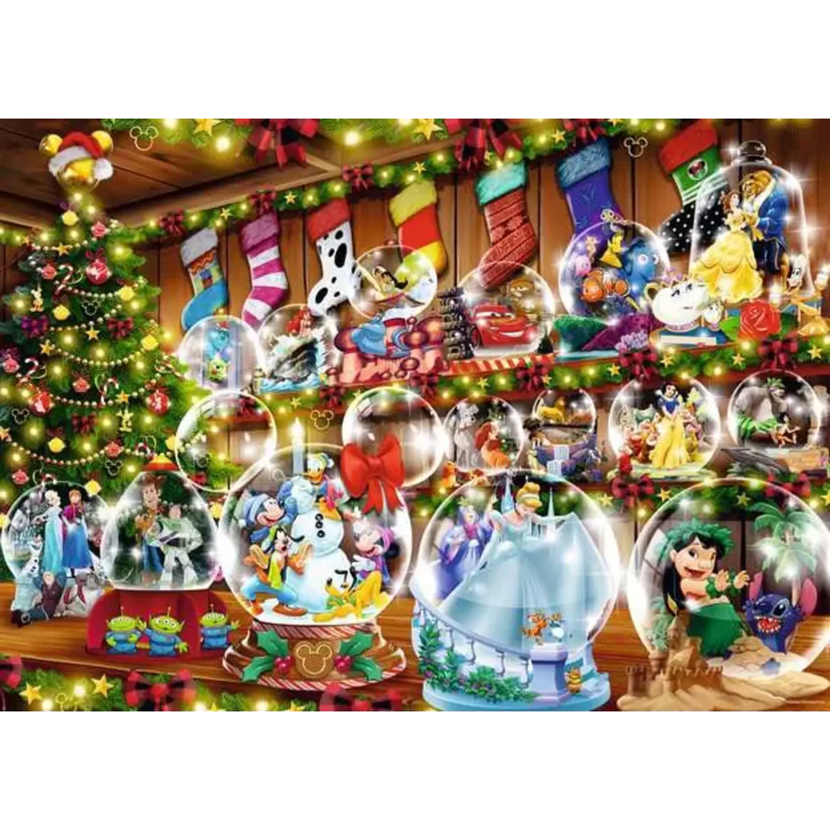 Ravensburger Disney Christmas Snow Globes - 1000 Piece