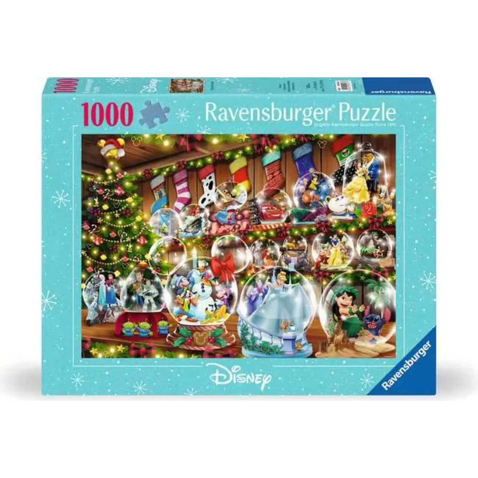 Ravensburger Disney Christmas Snow Globes - 1000 Piece