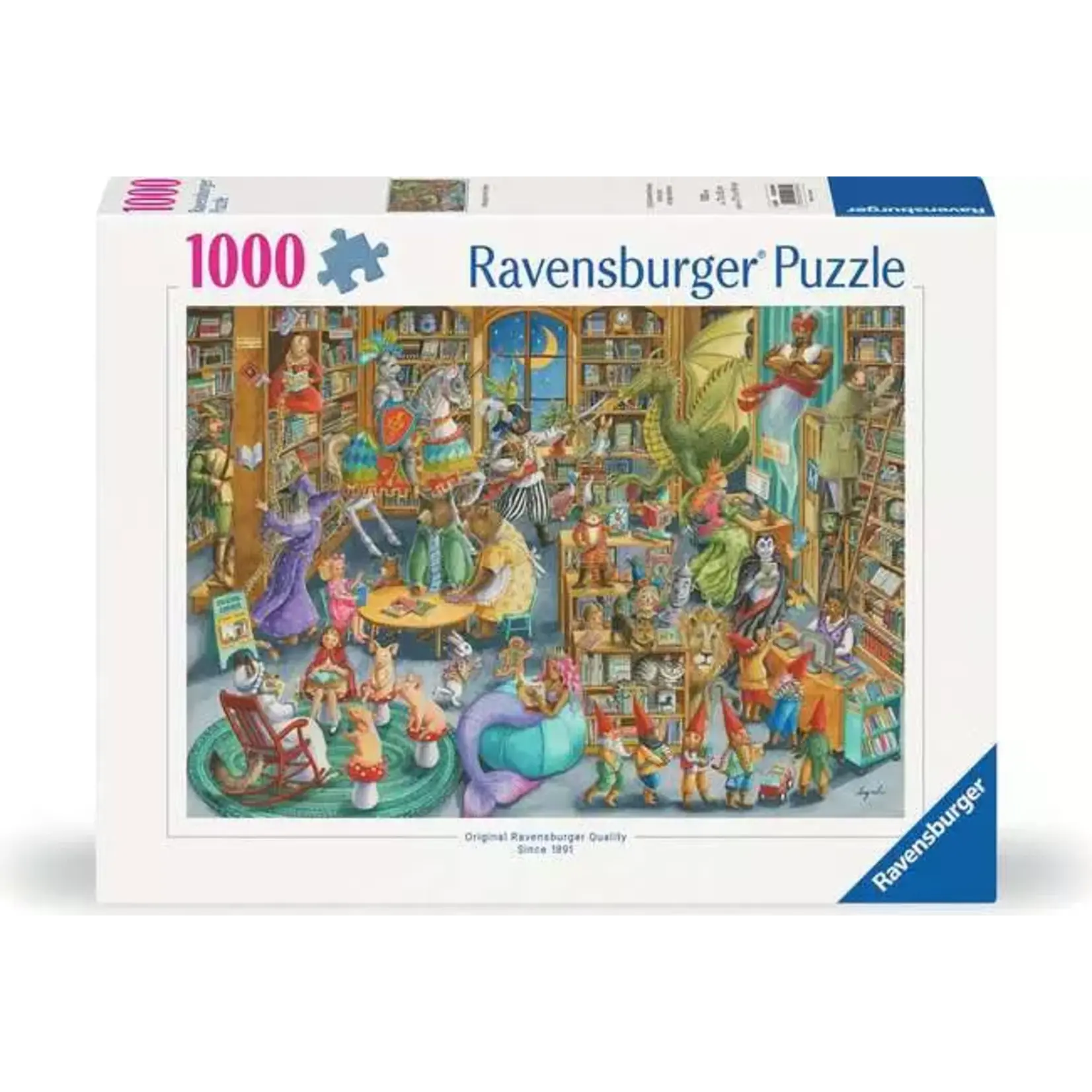 Ravensburger Midnight at the Library - 1000 Piece