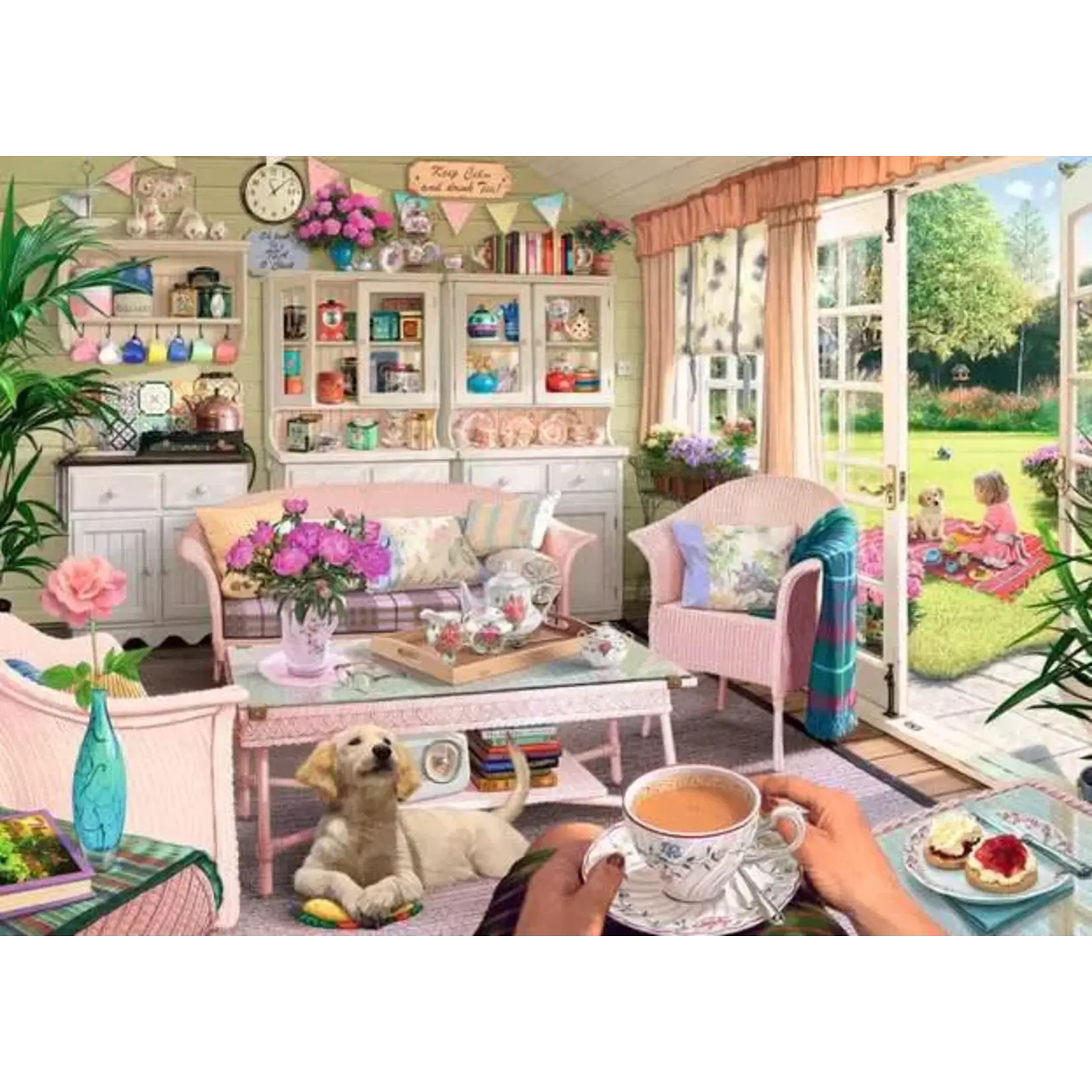 Ravensburger The Tea Shed - 1000 Piece