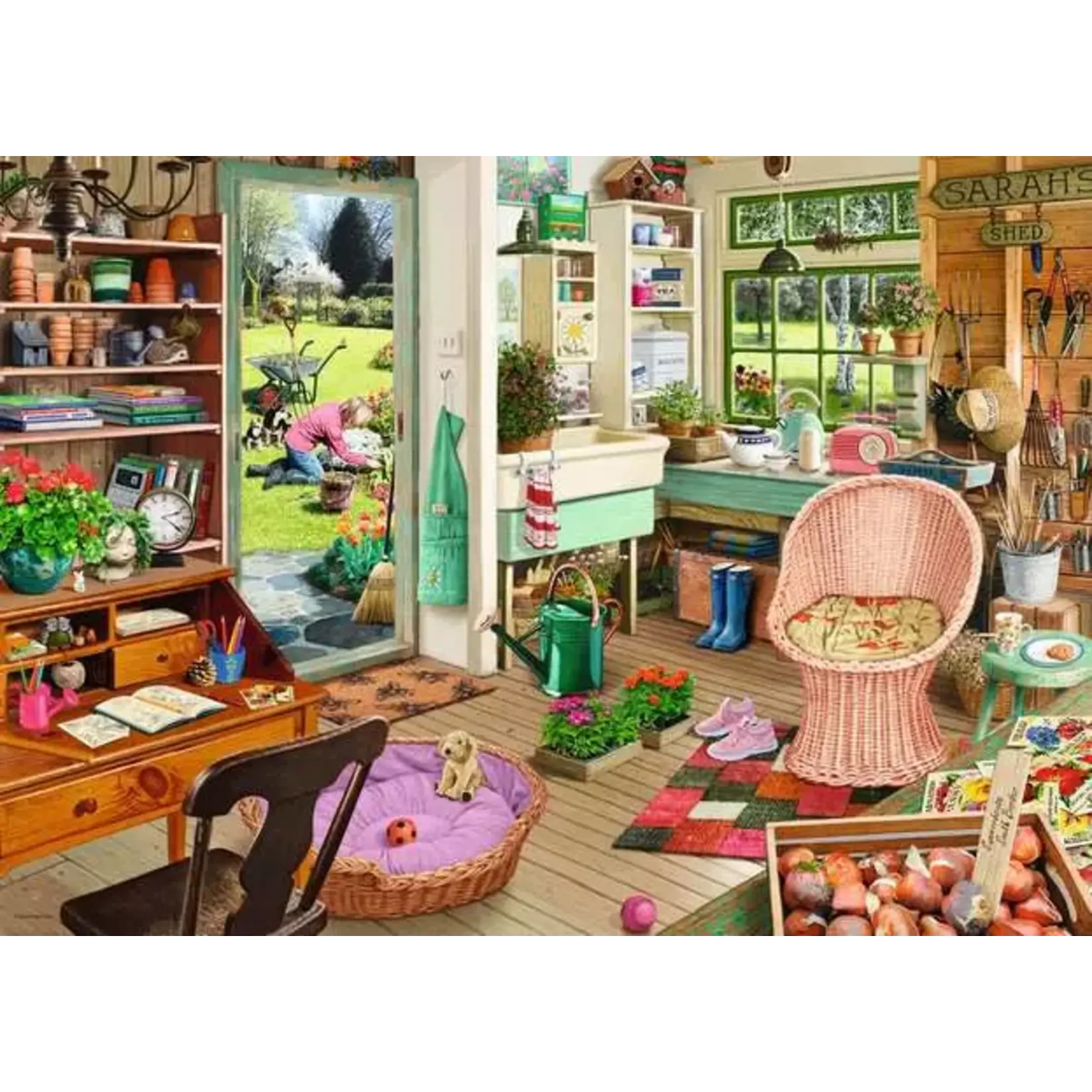 Ravensburger The Garden Shed - 1000 Piece